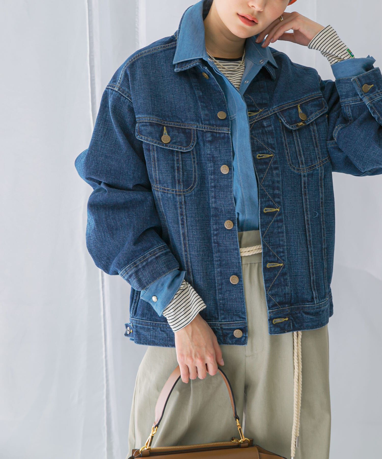 URBAN RESEARCH ROSSO「『別注』Lee101&times;ROSSO　JACKET」|デニムジャケット|