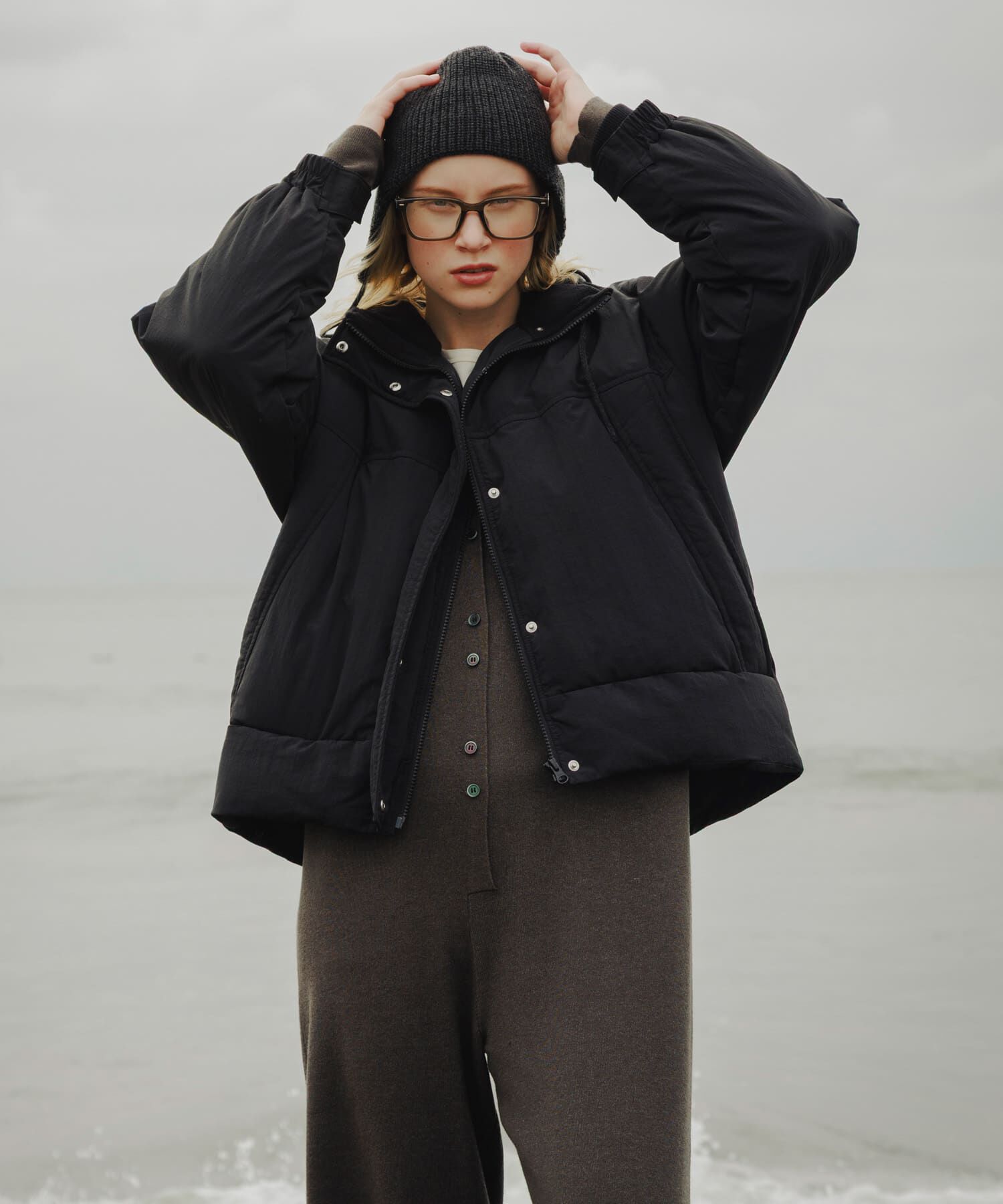 Sonny Label 「撥水スタンドダウンジャケット」|ダウン|