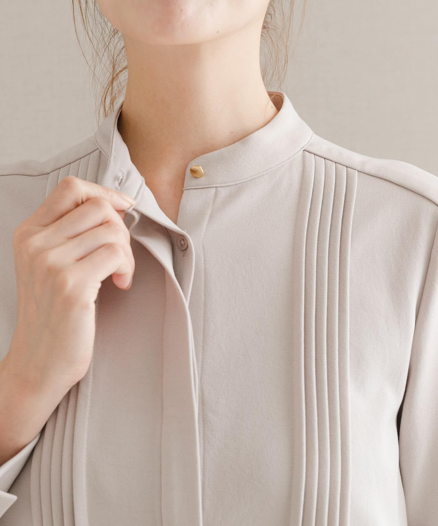 URBAN RESEARCH ROSSO「ピンタックストレートワンピース」|ワンピース|