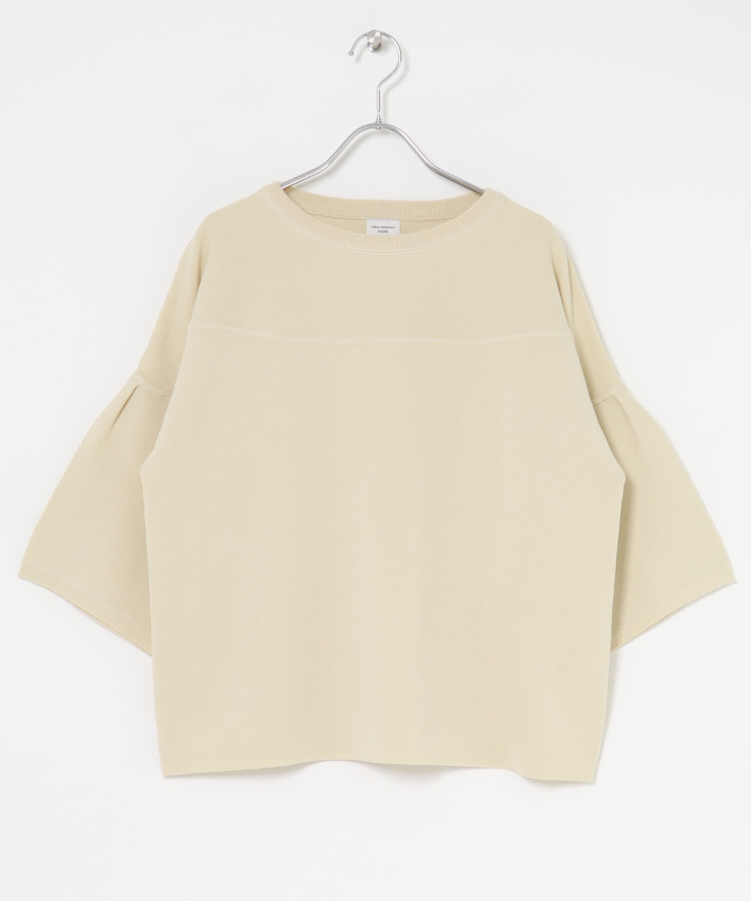 URBAN RESEARCH DOORS「ダブルジャガードボートネックニット」|ニット・セーター|