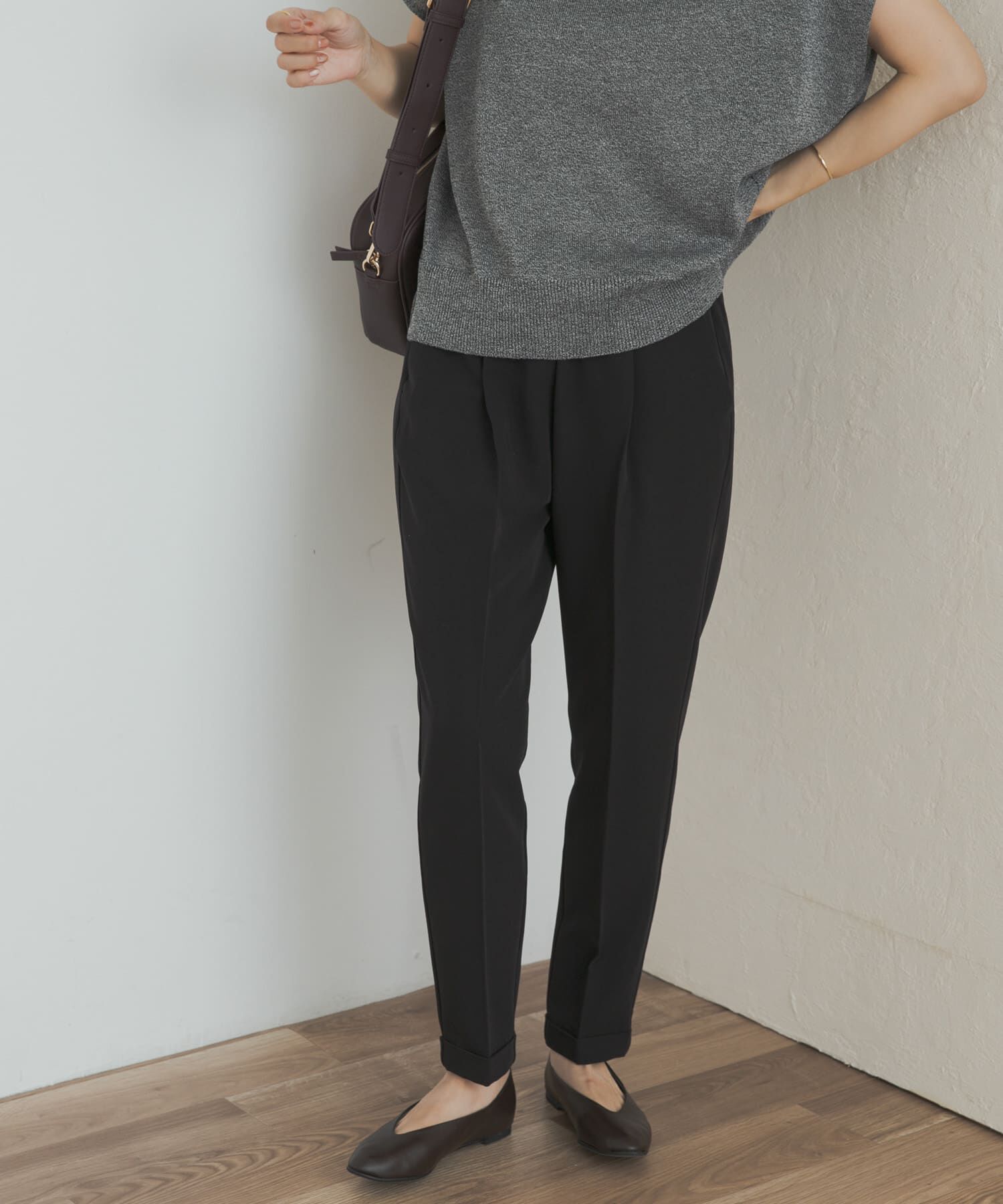 URBAN RESEARCH DOORS「『3サイズ展開』ストレッチテーパードイージーパンツ」|その他|