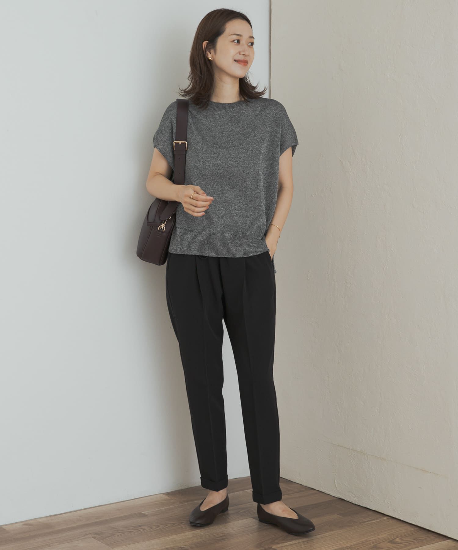 URBAN RESEARCH DOORS「『3サイズ展開』ストレッチテーパードイージーパンツ」|その他|