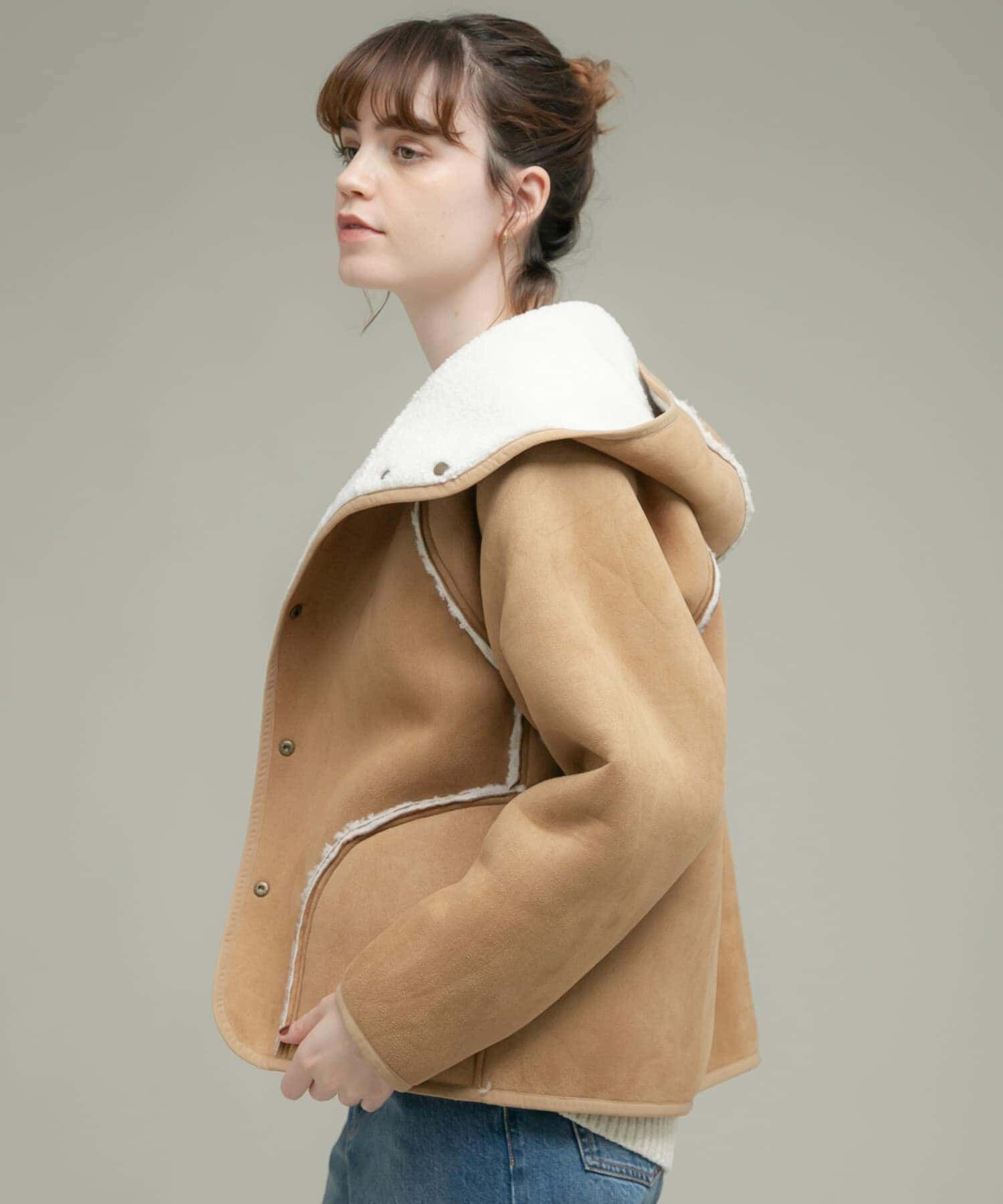 Sonny Label 「ムートンリバーシブルフーディーコート」|その他|