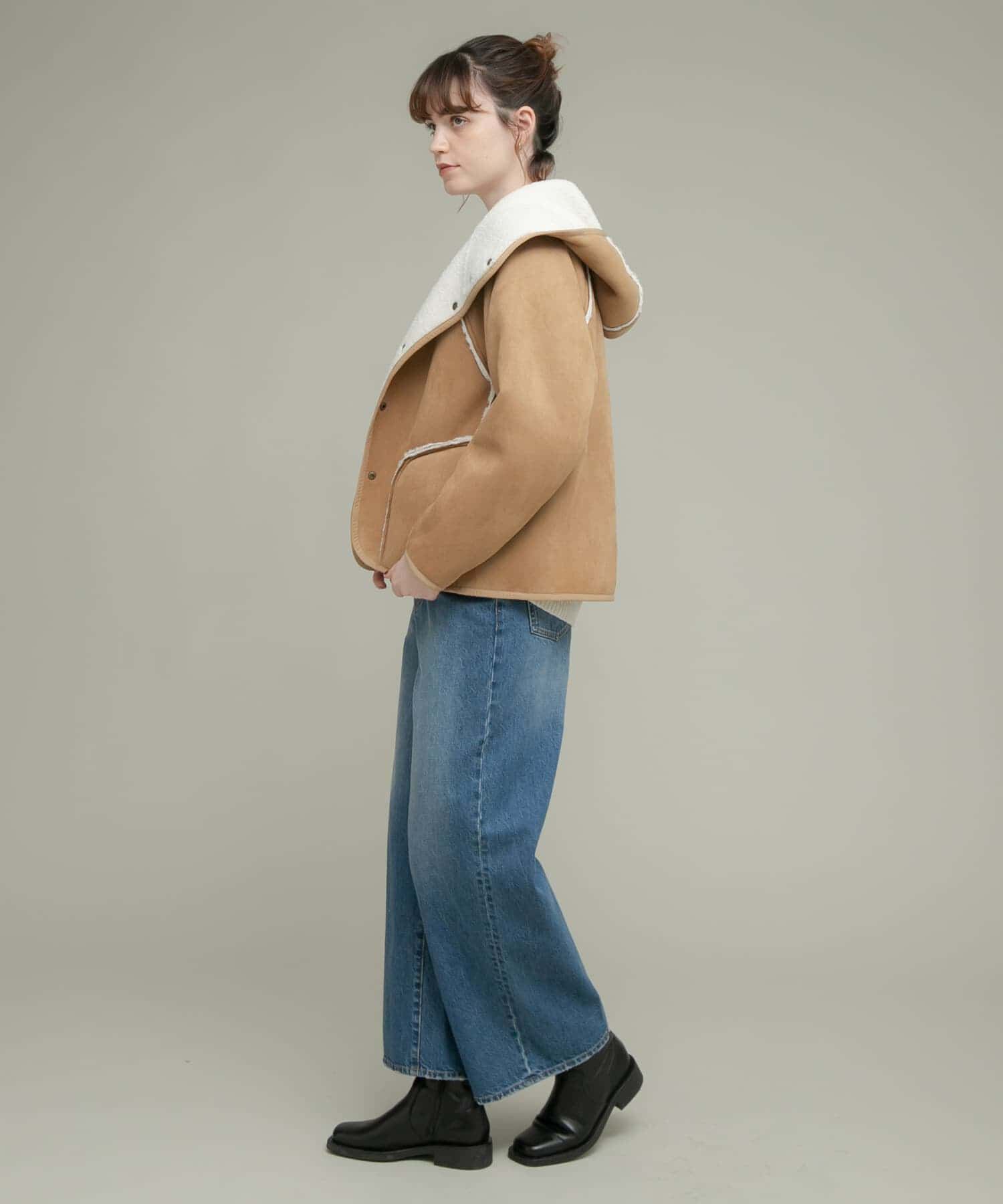 Sonny Label 「ムートンリバーシブルフーディーコート」|その他|