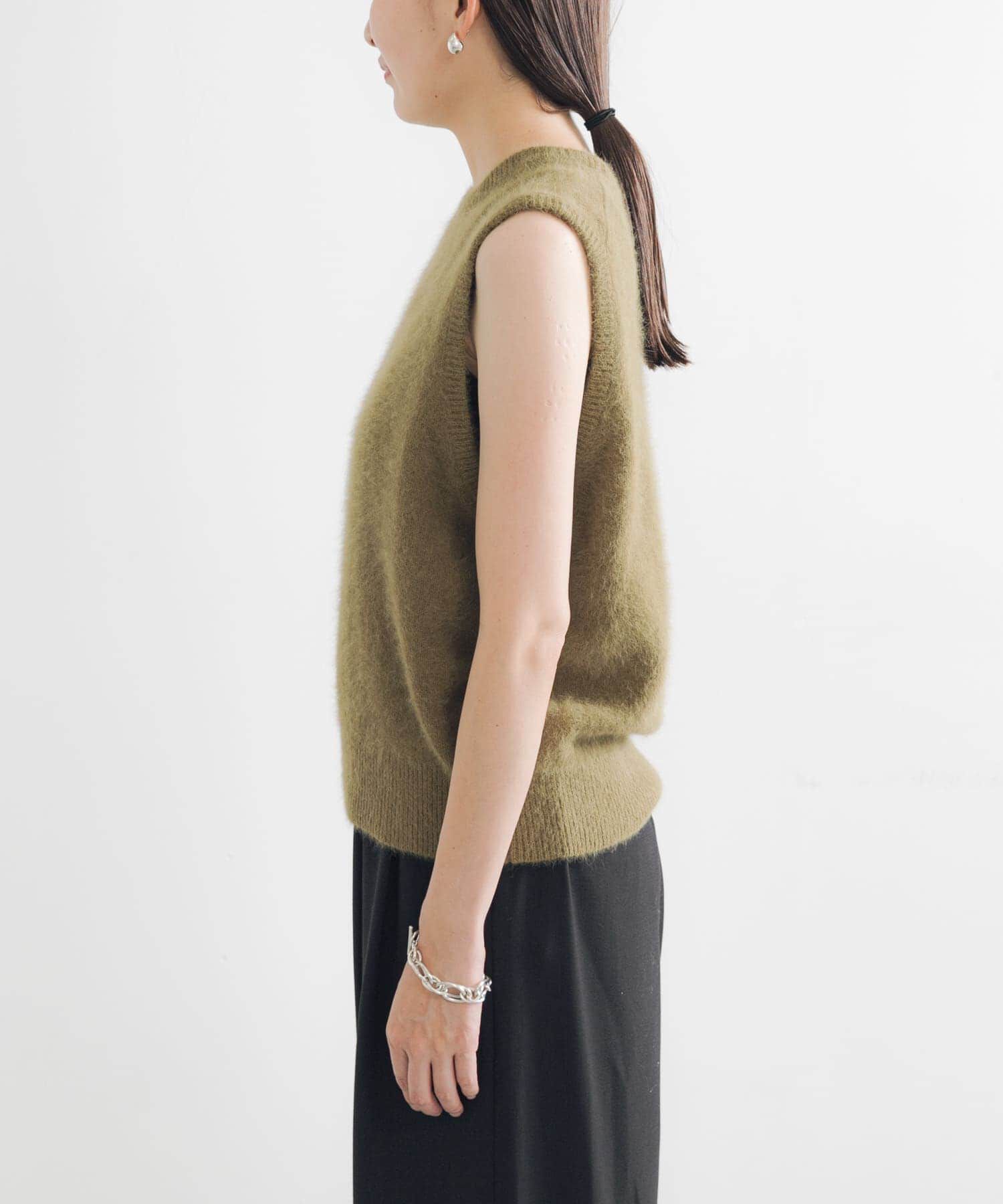 URBAN RESEARCH「FOX/CASHMEREクルーネックベスト」|ベスト・ジレ|