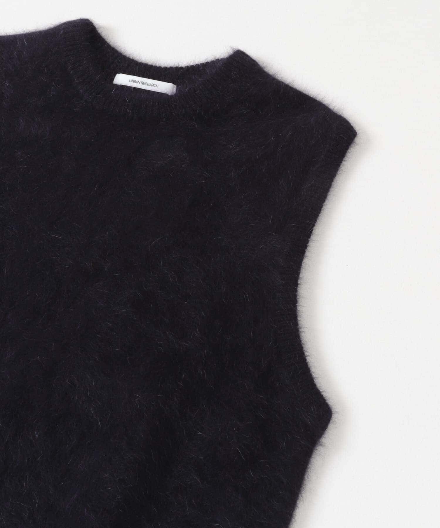 URBAN RESEARCH「FOX/CASHMEREクルーネックベスト」|ベスト・ジレ|