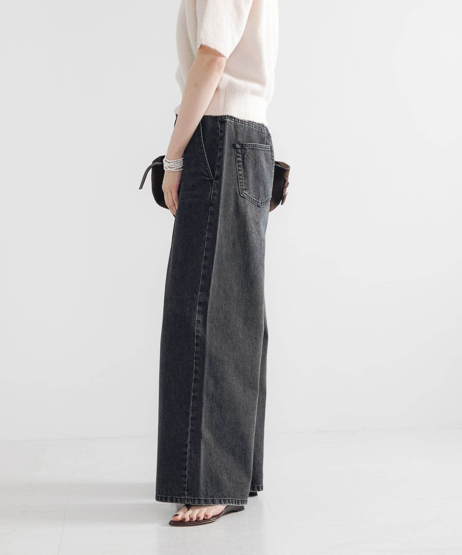 URBAN RESEARCH「デニムイージーワイドパンツ」|デニム|