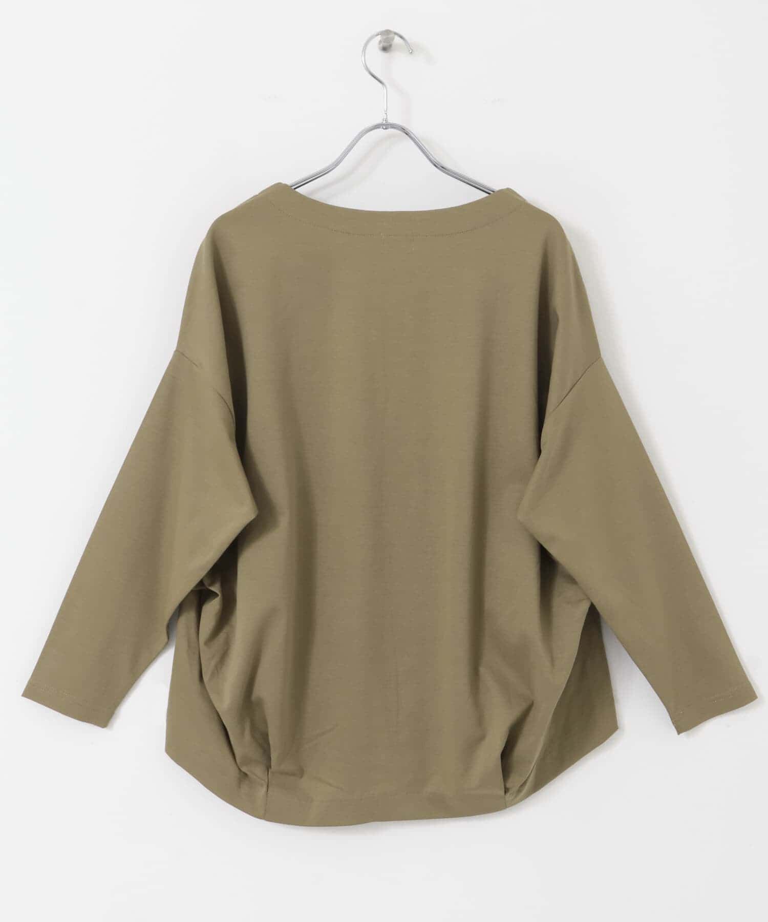 URBAN RESEARCH DOORS「コットンバックタック長袖プルオーバー」|Tシャツ・カットソー|