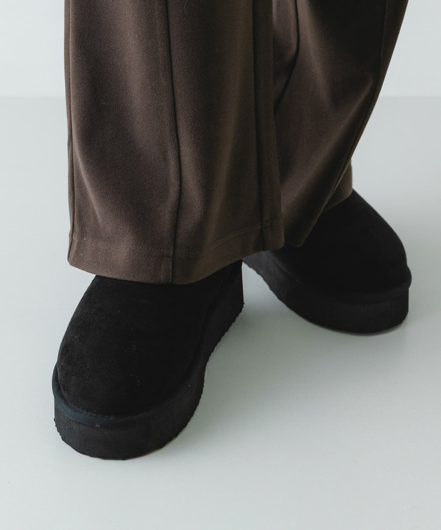 RODE SKO「撥水フラッフィームートンブーツ」|ショートブーツ|