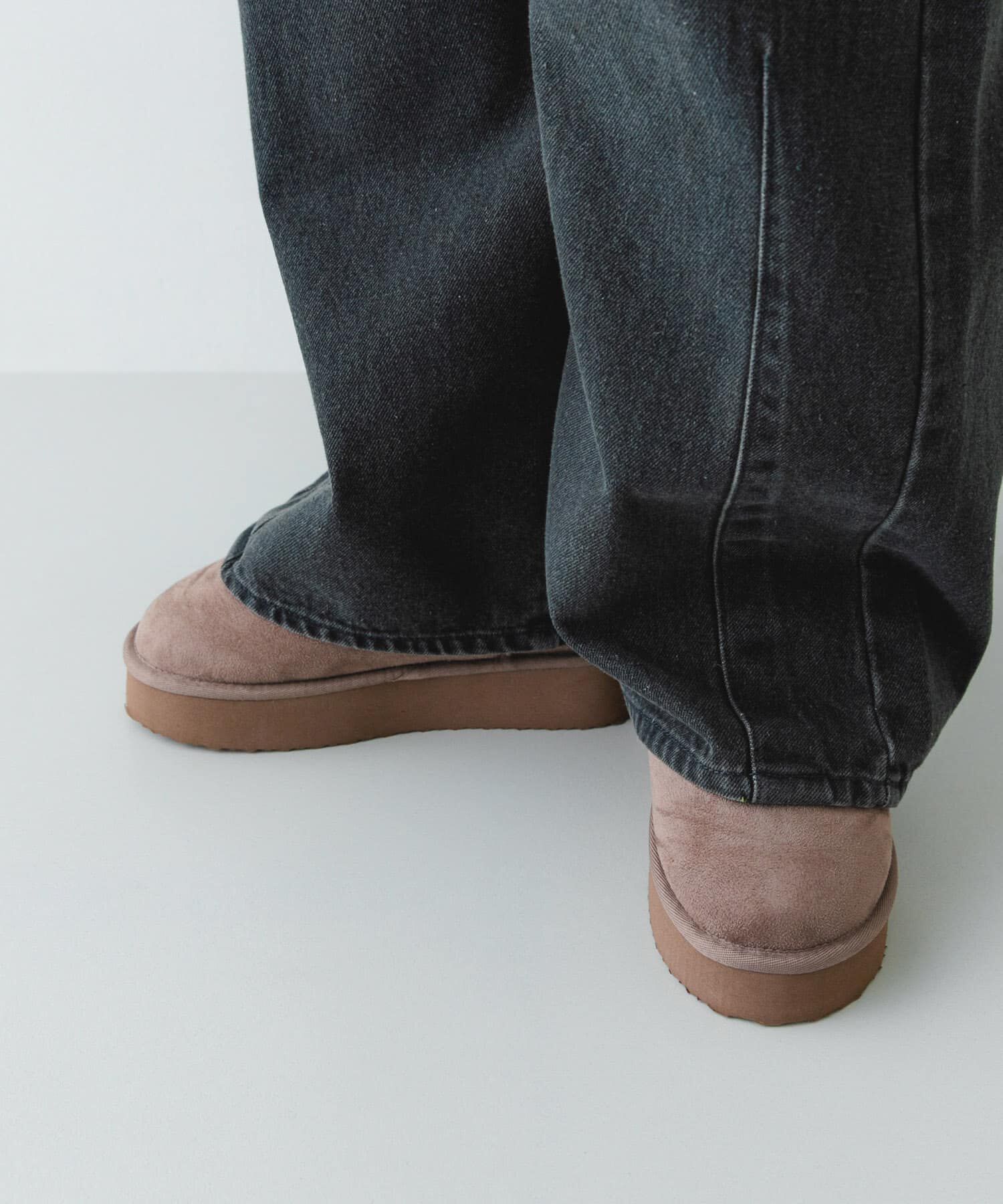 RODE SKO「撥水フラッフィームートンブーツ」|ショートブーツ|