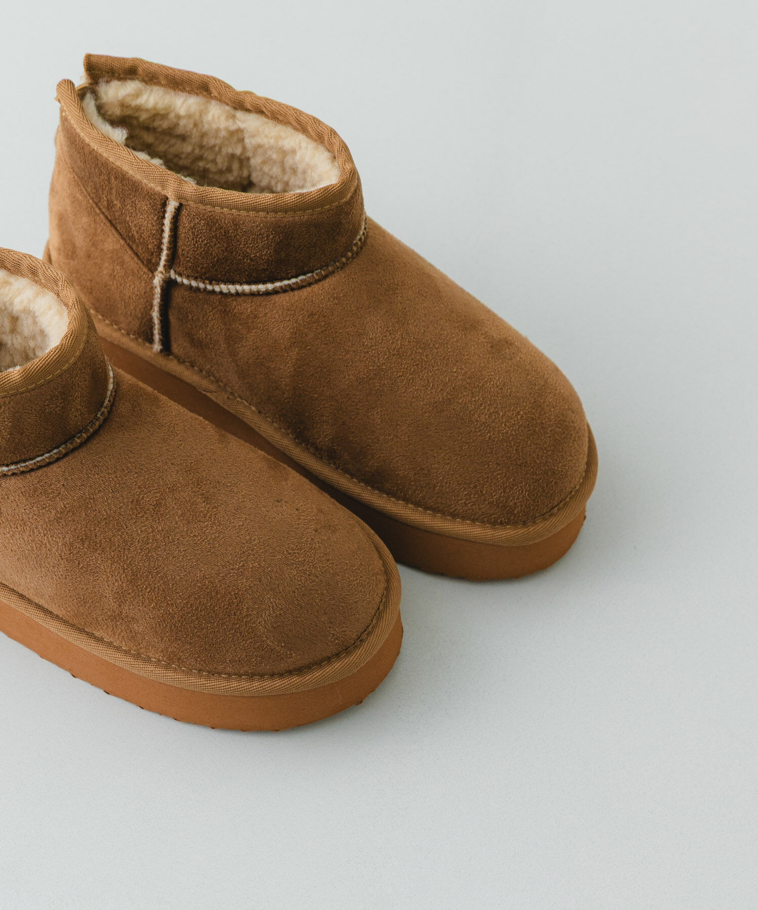 RODE SKO「撥水フラッフィームートンブーツ」|ショートブーツ|