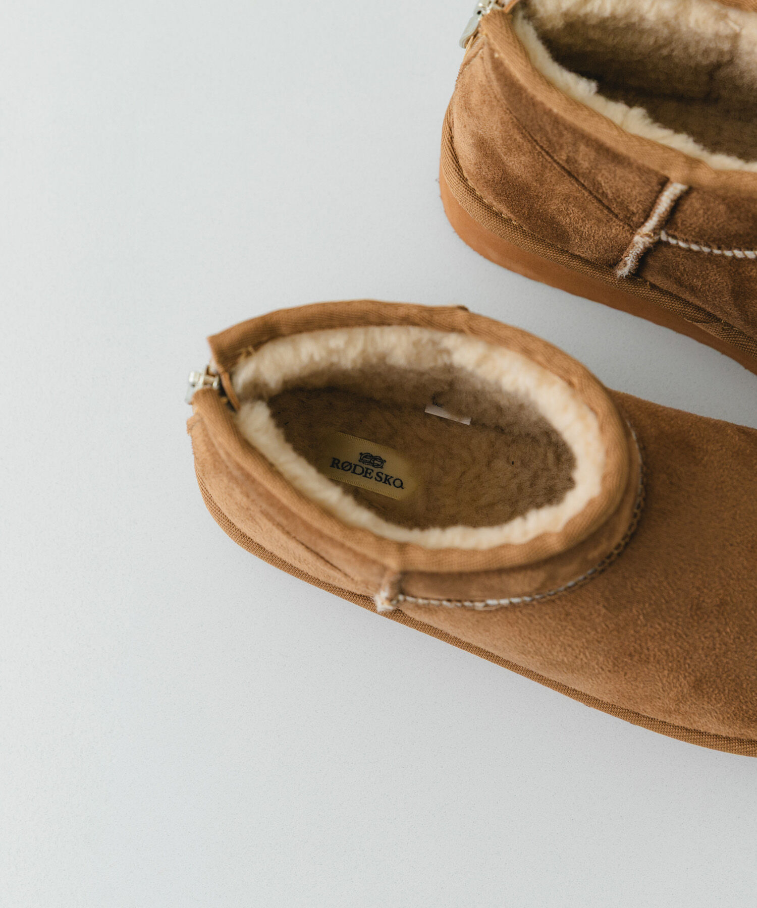 RODE SKO「撥水フラッフィームートンブーツ」|ショートブーツ|