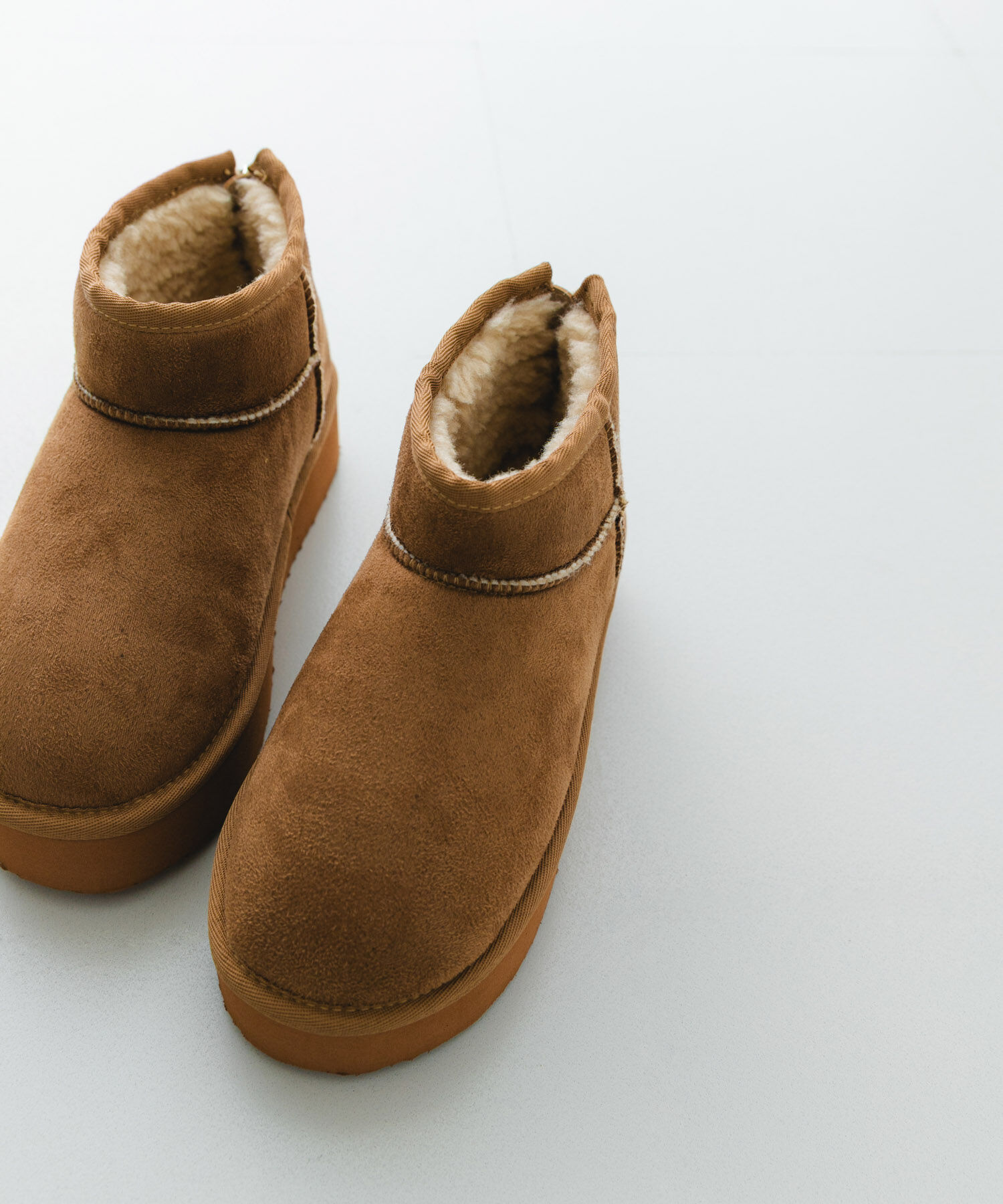 RODE SKO「撥水フラッフィームートンブーツ」|ショートブーツ|