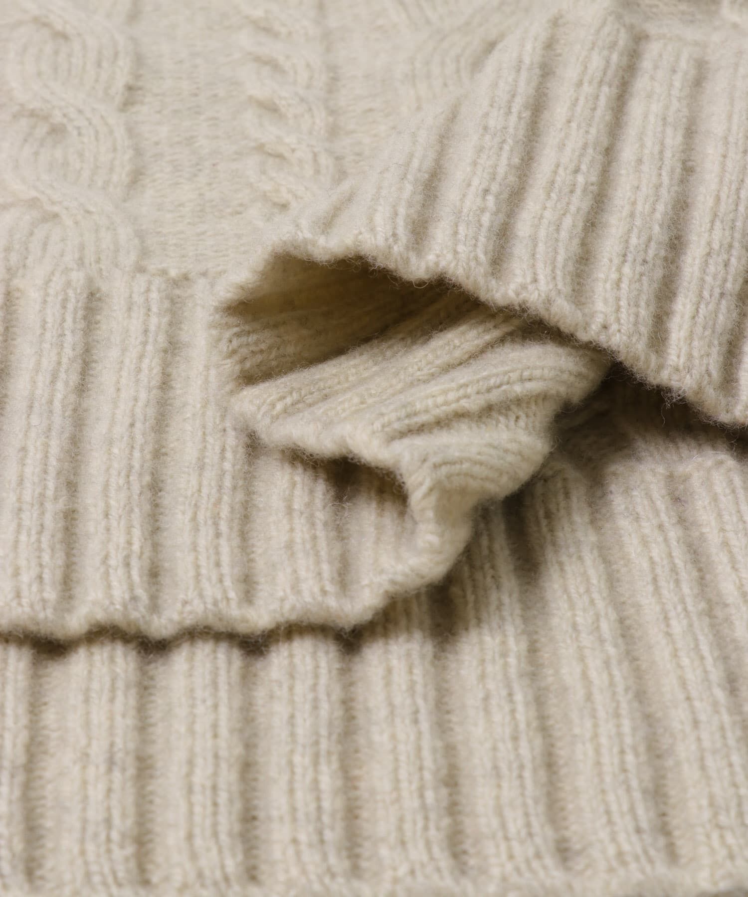 URBAN RESEARCH DOORS「ハミルトンウールアラン柄プルオ-バー」|ニット・セーター|