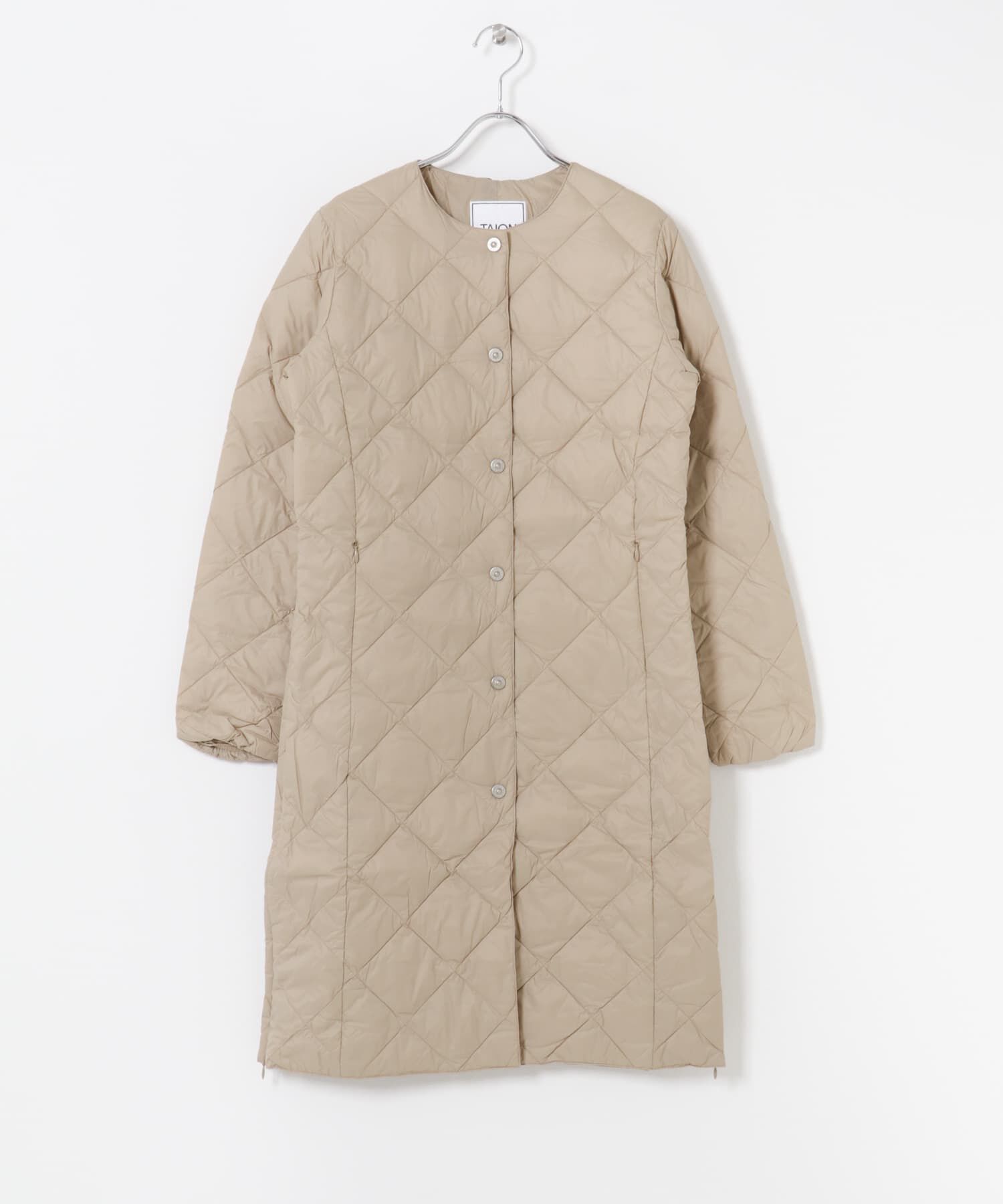 URBAN RESEARCH ROSSO「TAION　CREW NECK LONG DOWN COAT」|ダウン|