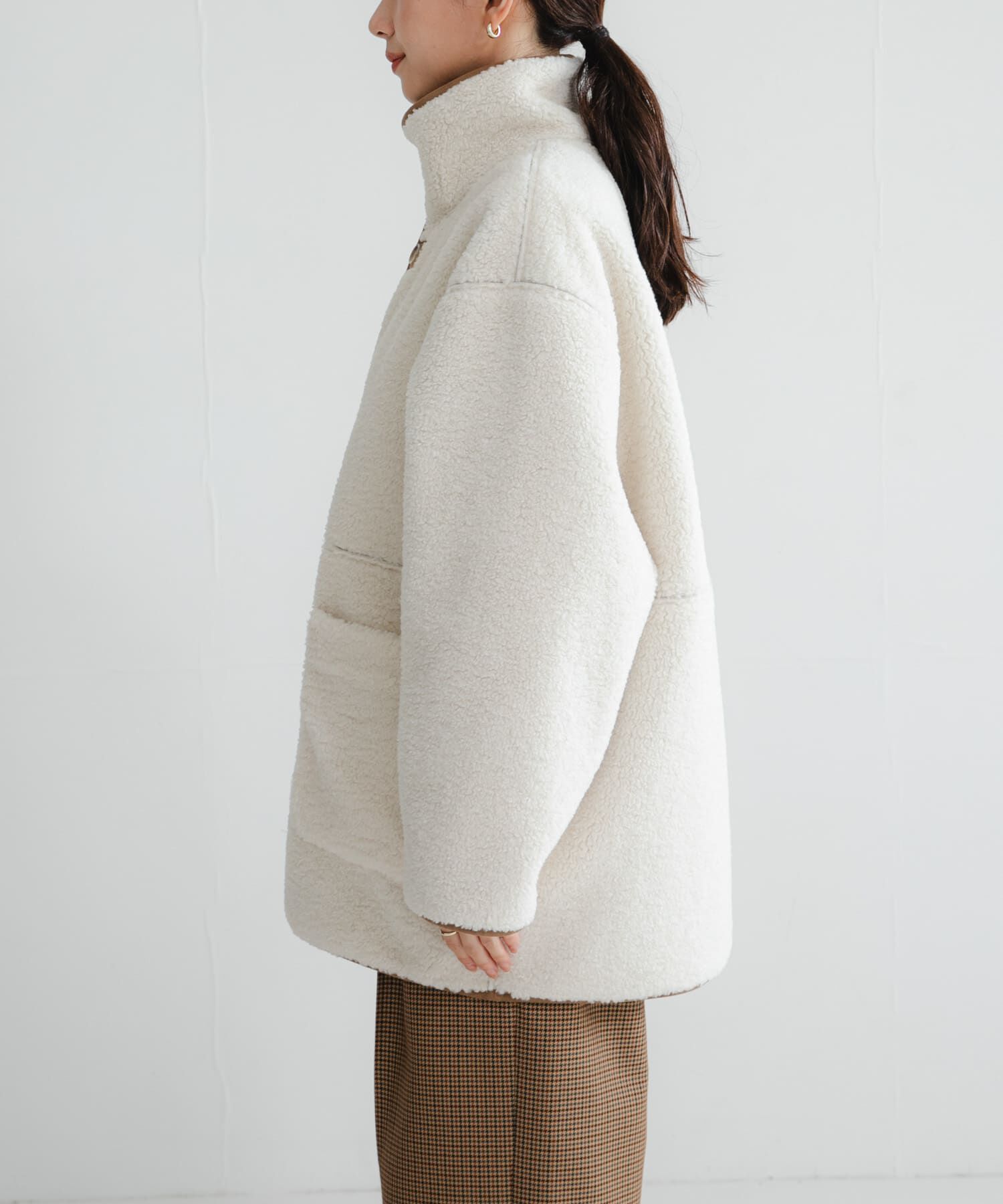 URBAN RESEARCH「ECOPELフェイクムートンリバーシブルコート」|その他|