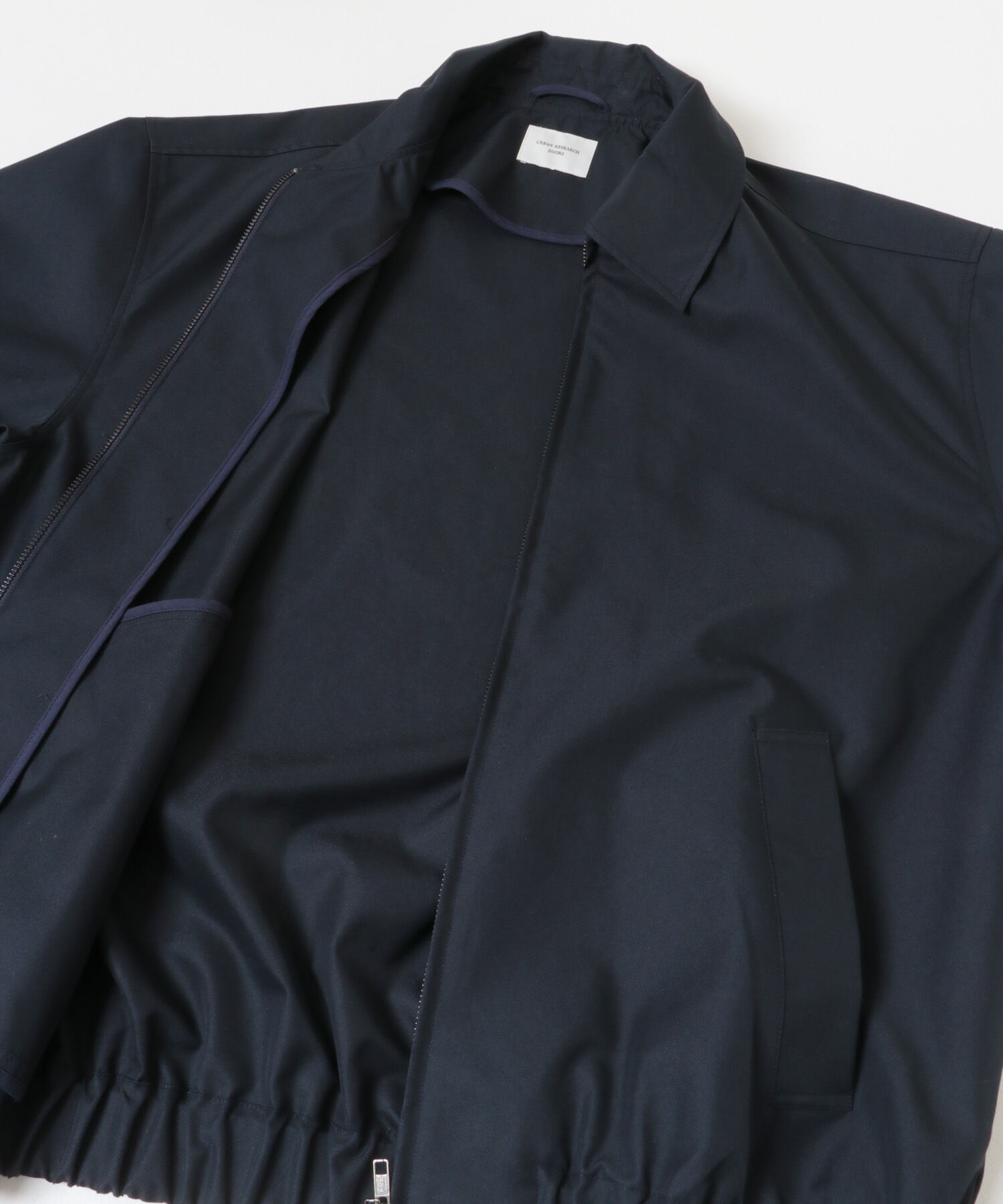 URBAN RESEARCH DOORS「ヘムシャーリング フルジップ ブルゾン」|ブルゾン・スタジャン|