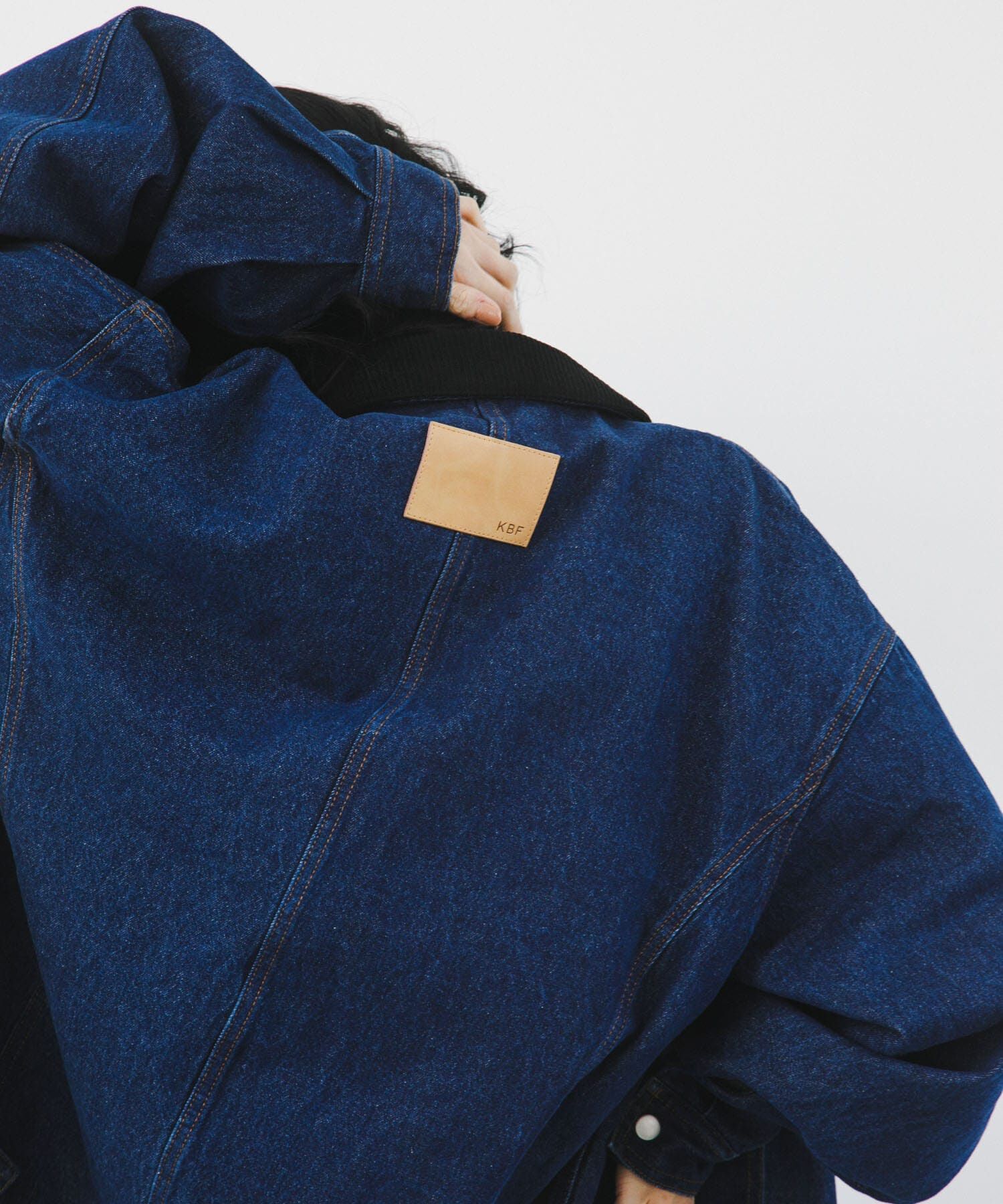  「2WAYカラーデニムブルゾン」|ブルゾン・スタジャン|