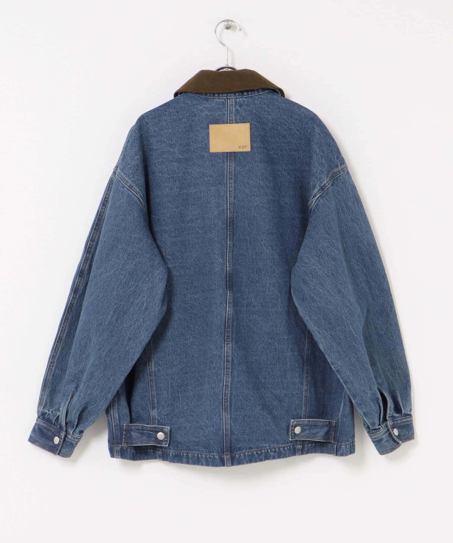  「2WAYカラーデニムブルゾン」|ブルゾン・スタジャン|