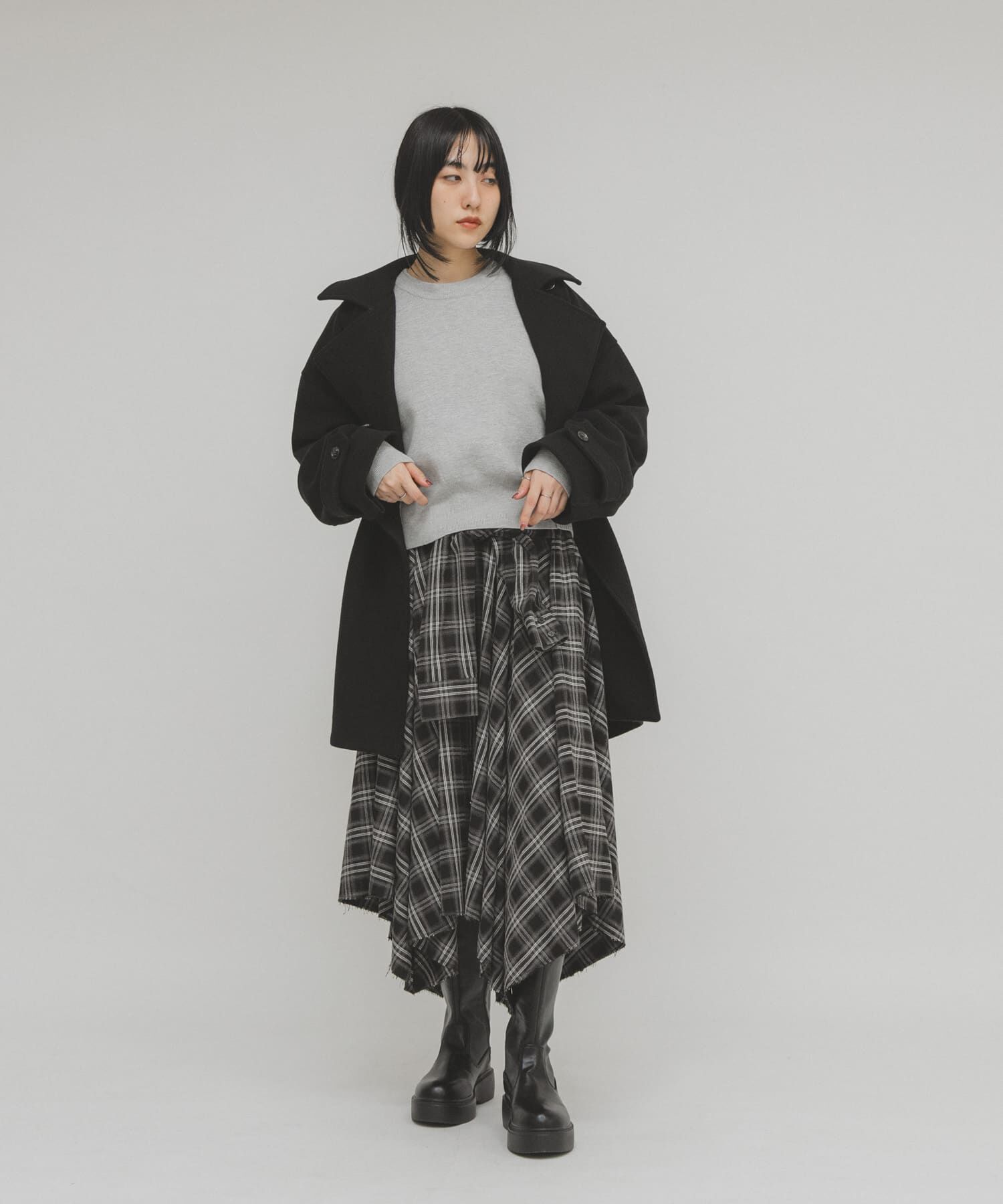  「スウェットライクニット」|ニット・セーター|