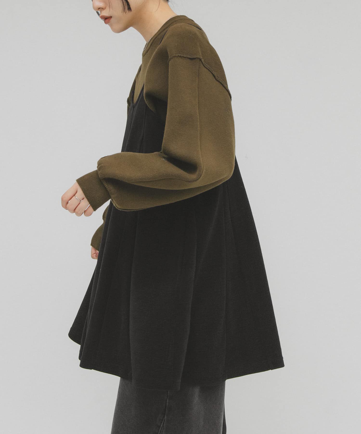  「モールリブミニキャミワンピース」|ワンピース|