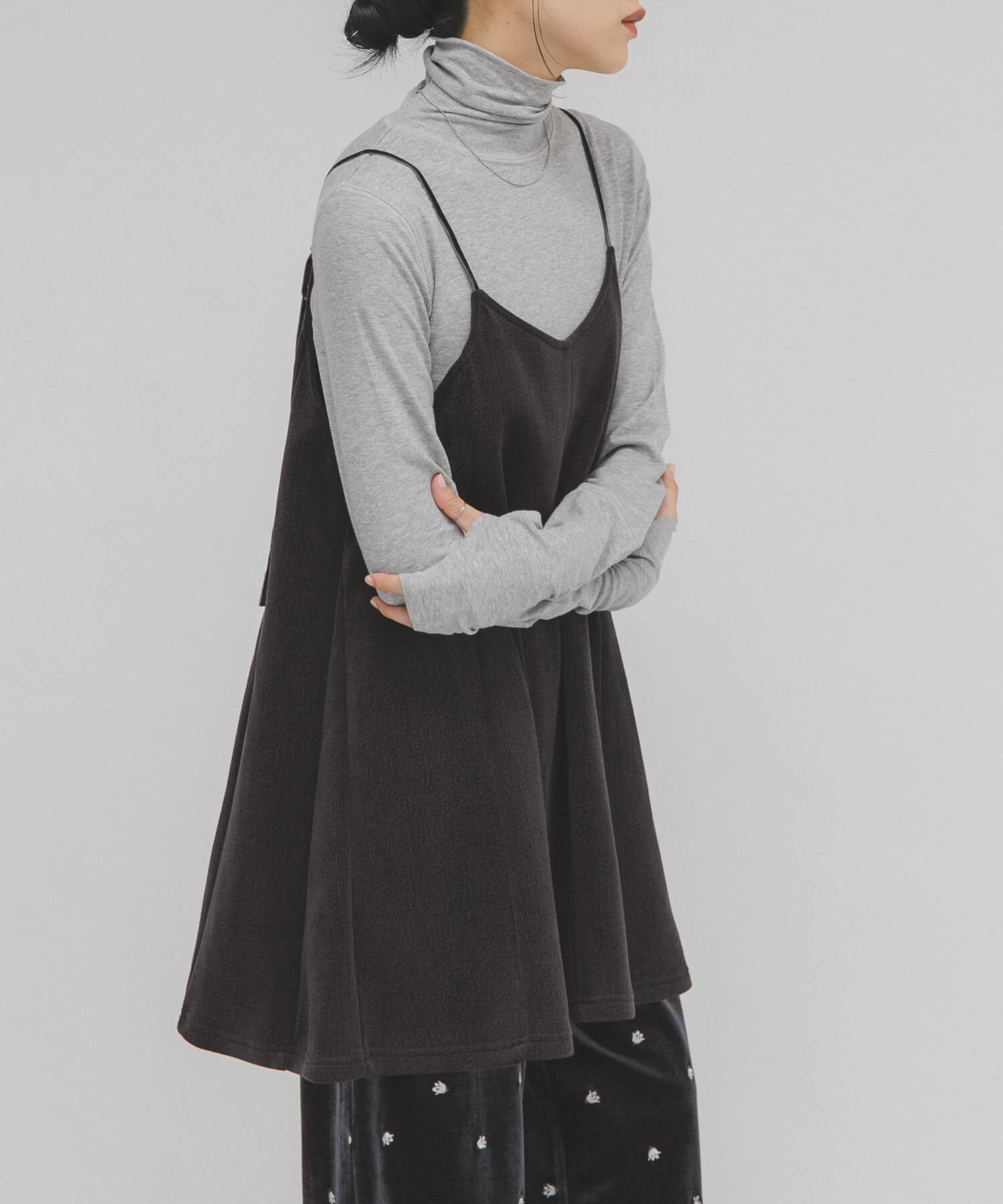  「モールリブミニキャミワンピース」|ワンピース|