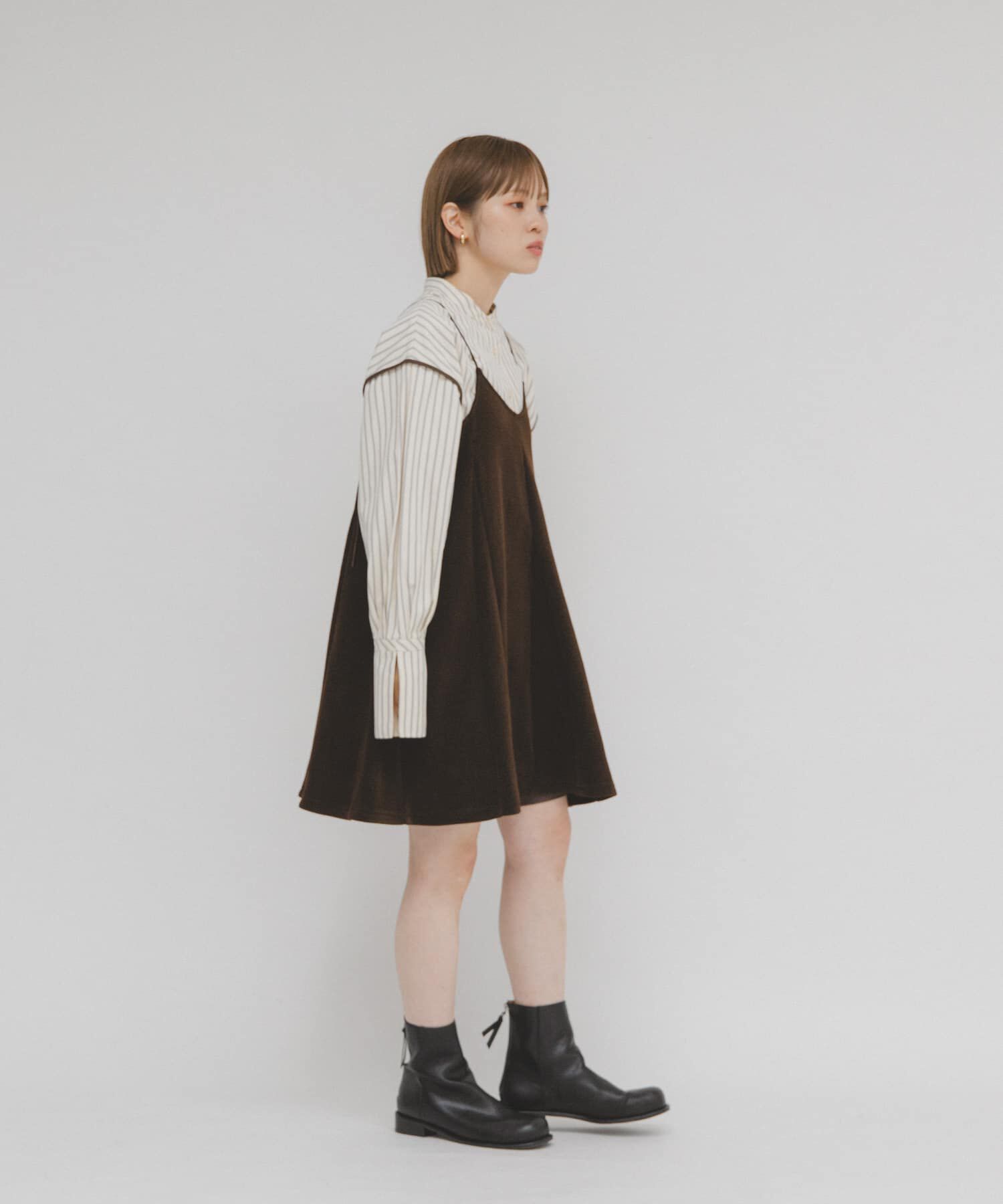  「モールリブミニキャミワンピース」|ワンピース|