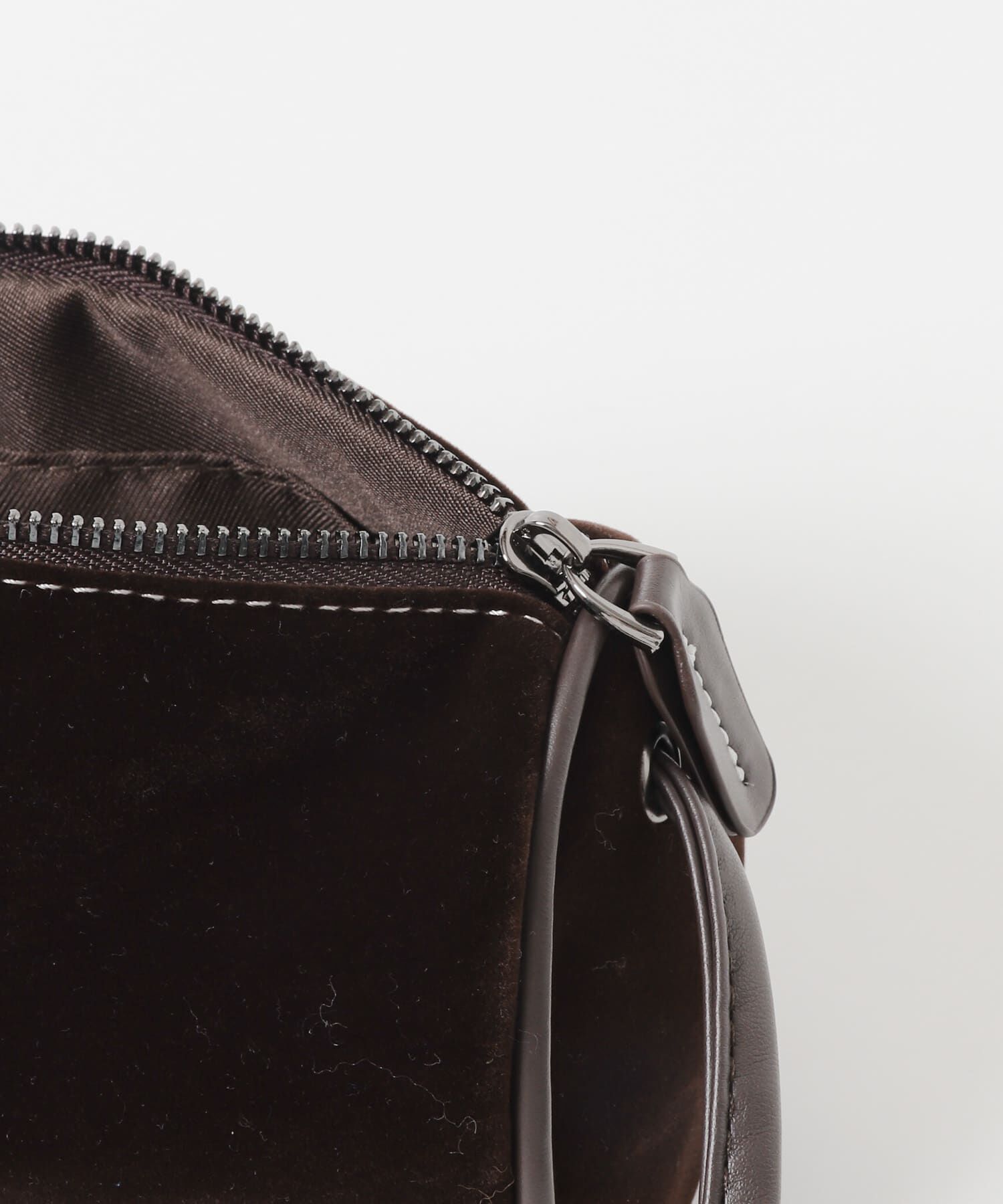  「ステッチデザインベロアミニBAG」|ショルダー・メッセンジャー|