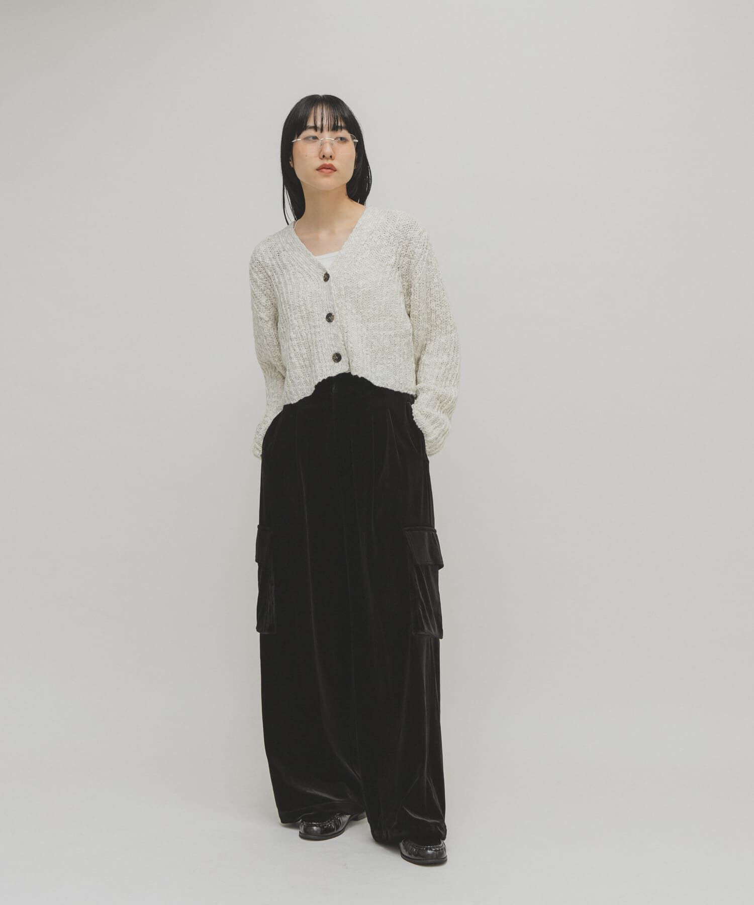  「ベロアカーゴパンツ」|その他|