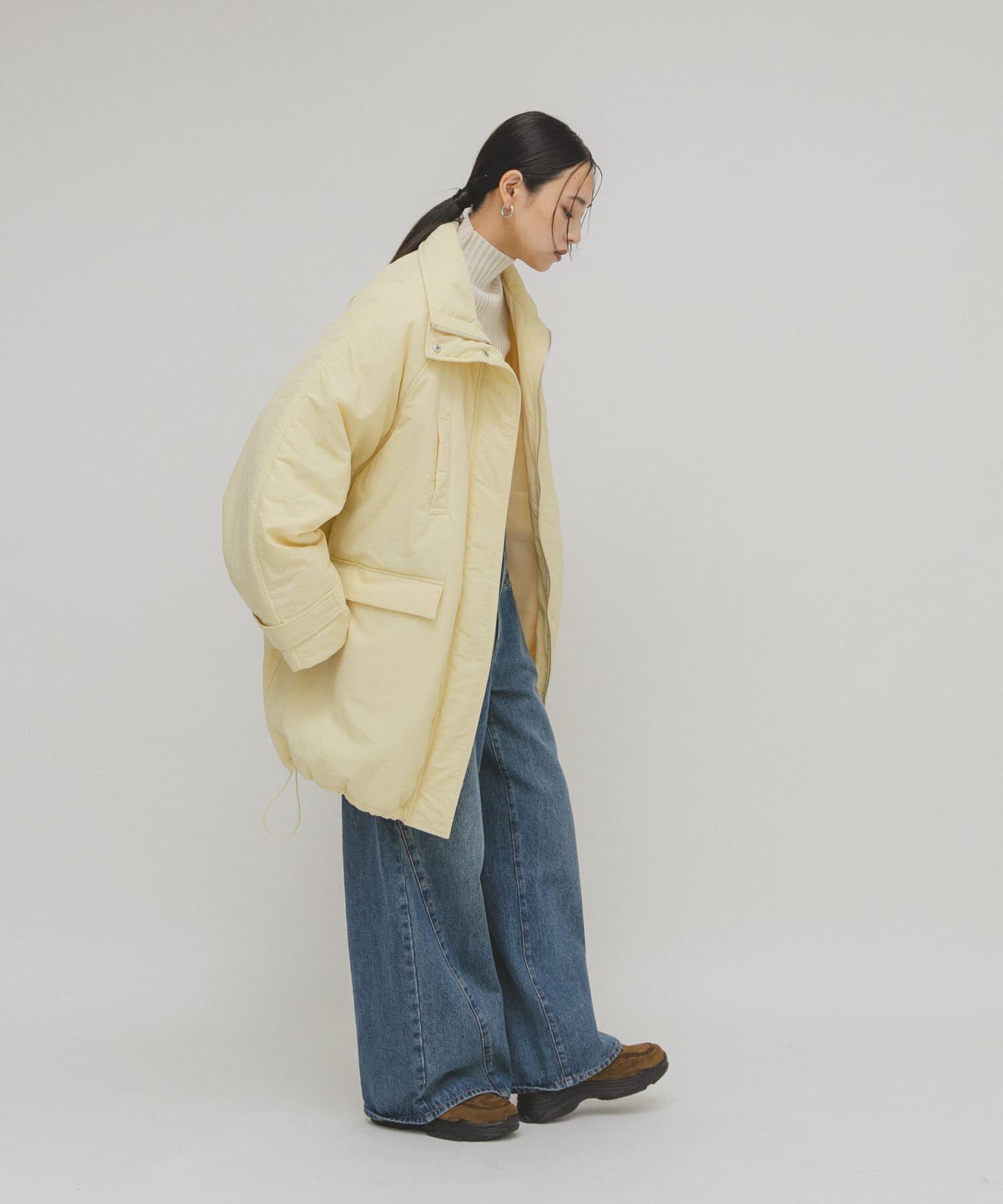  「モンスターパテッドミドルコート」|ダウン|