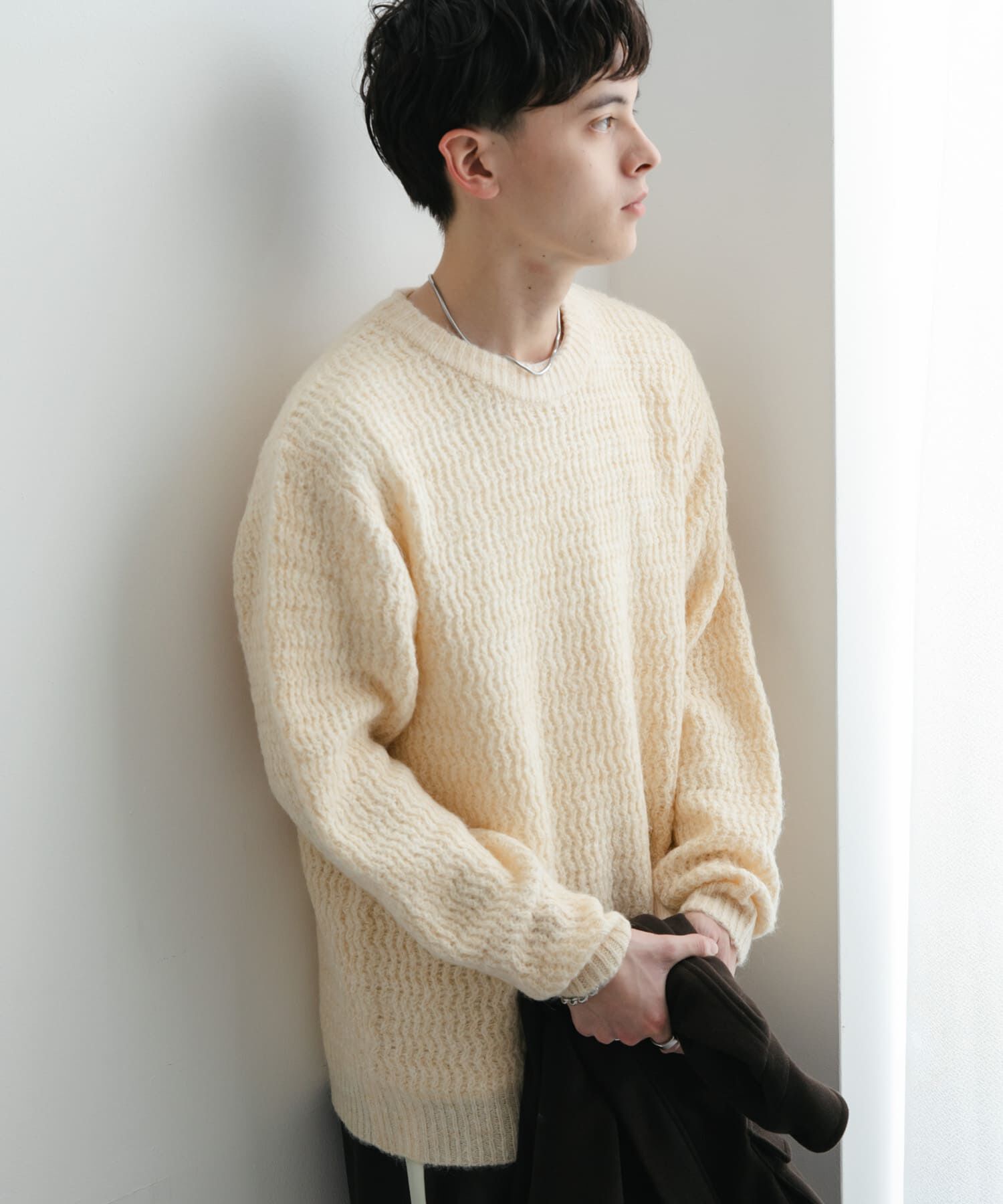 SENSE OF PLACE by URBAN RESEARCH「『ユニセックス』ローゲージカラーニット」|ニット・セーター|