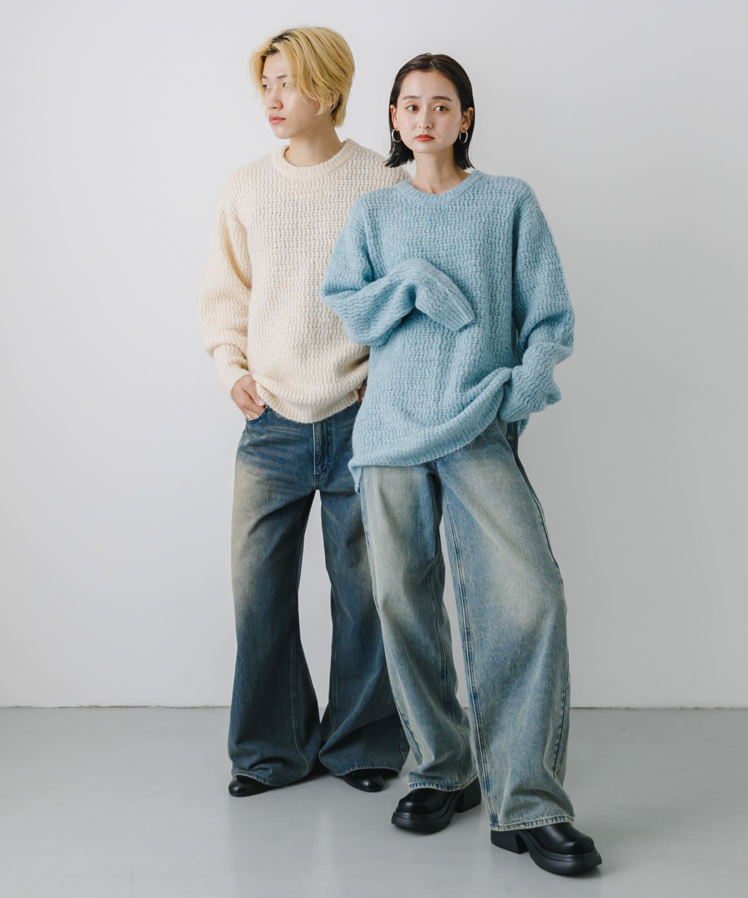 SENSE OF PLACE by URBAN RESEARCH「『ユニセックス』ローゲージカラーニット」|ニット・セーター|