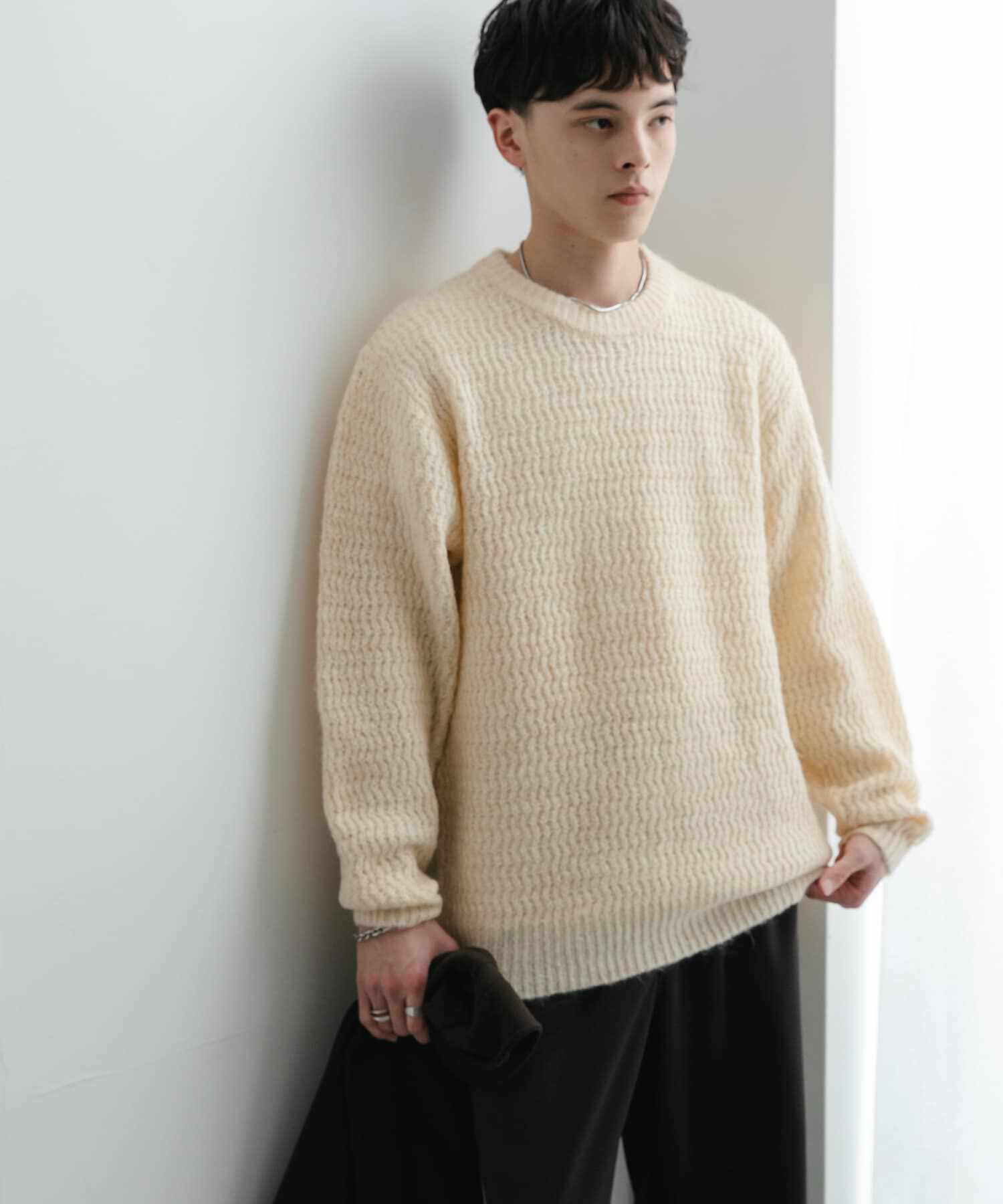 SENSE OF PLACE by URBAN RESEARCH「『ユニセックス』ローゲージカラーニット」|ニット・セーター|