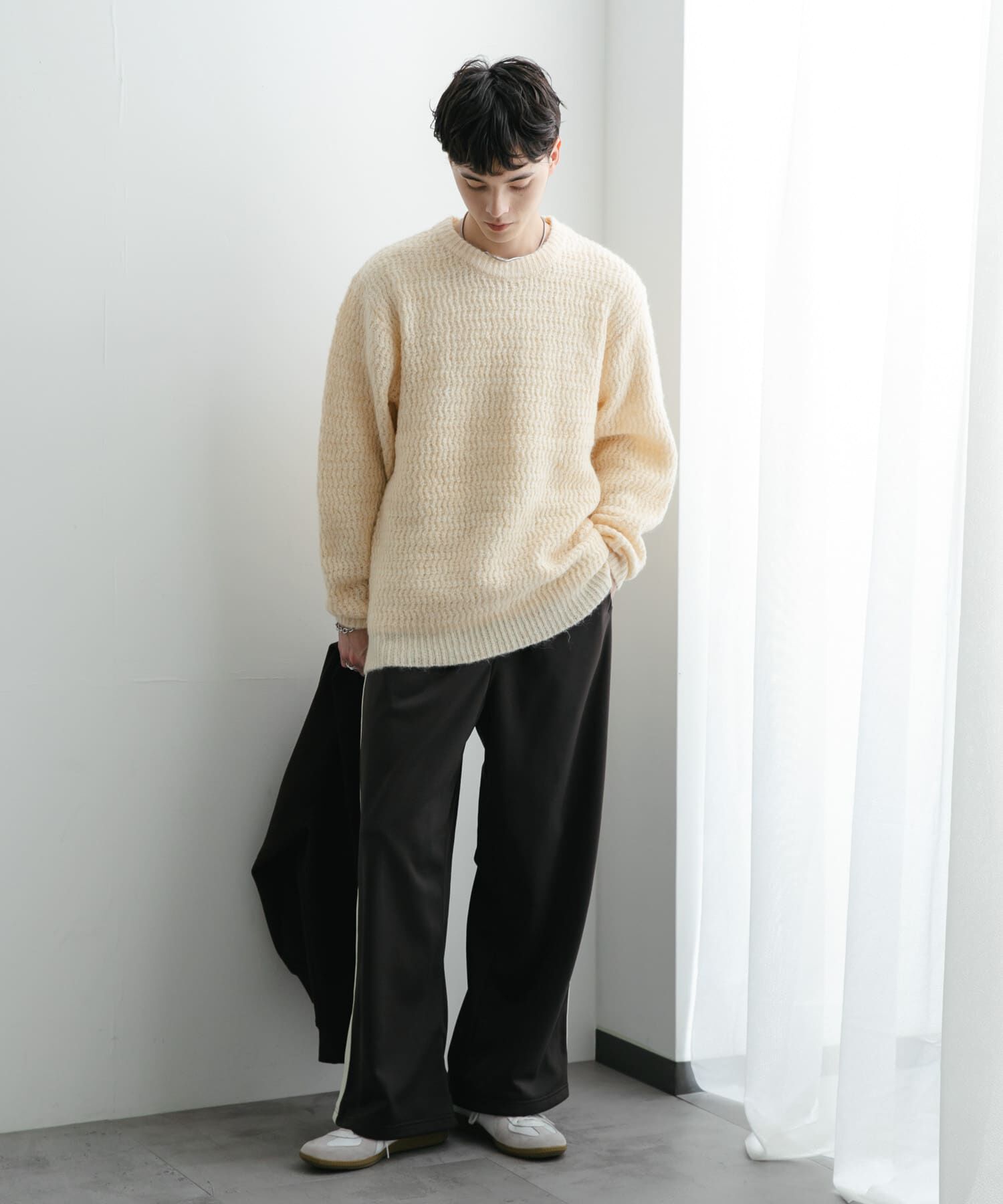 SENSE OF PLACE by URBAN RESEARCH「『ユニセックス』ローゲージカラーニット」|ニット・セーター|