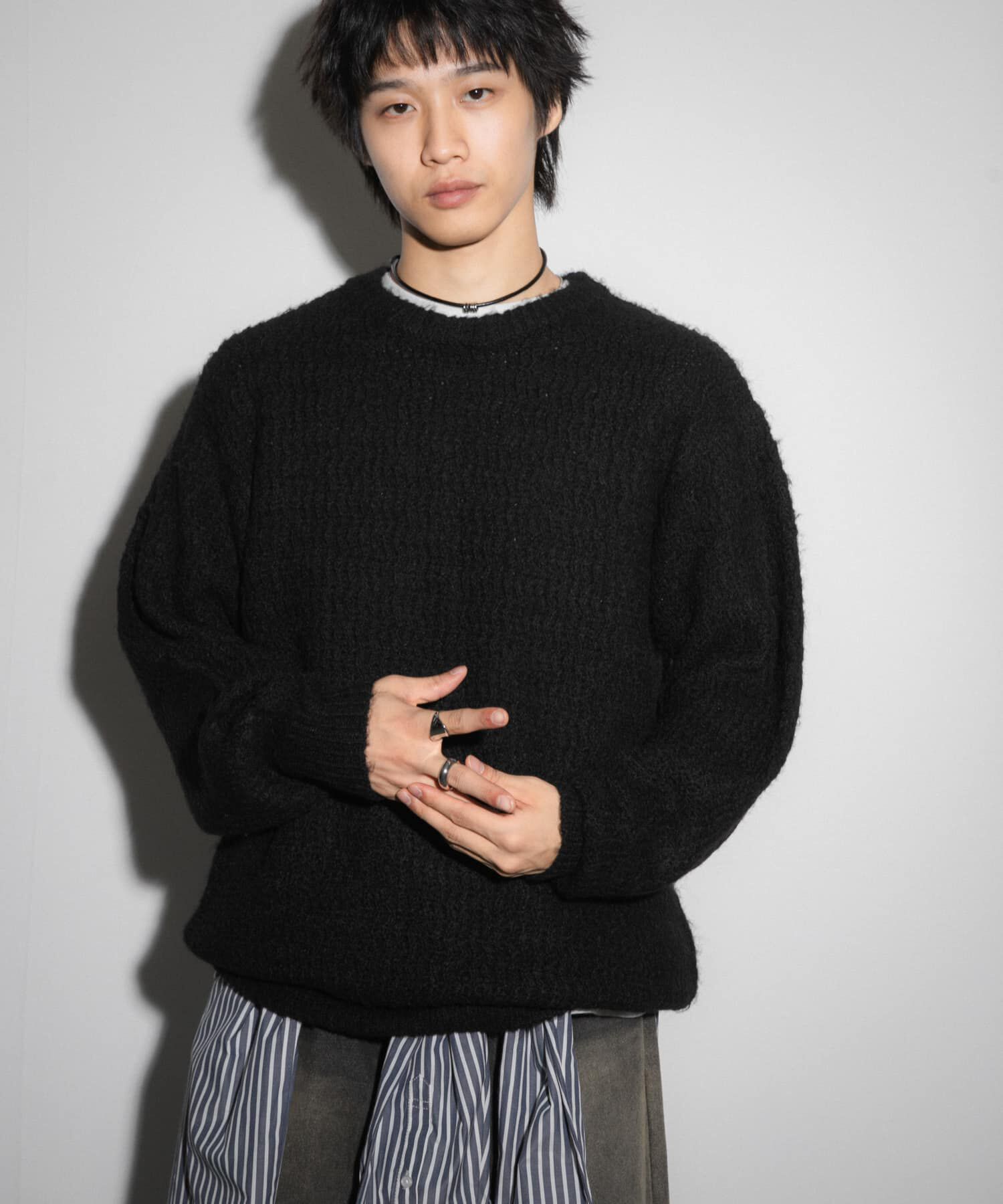 SENSE OF PLACE by URBAN RESEARCH「『ユニセックス』ローゲージカラーニット」|ニット・セーター|