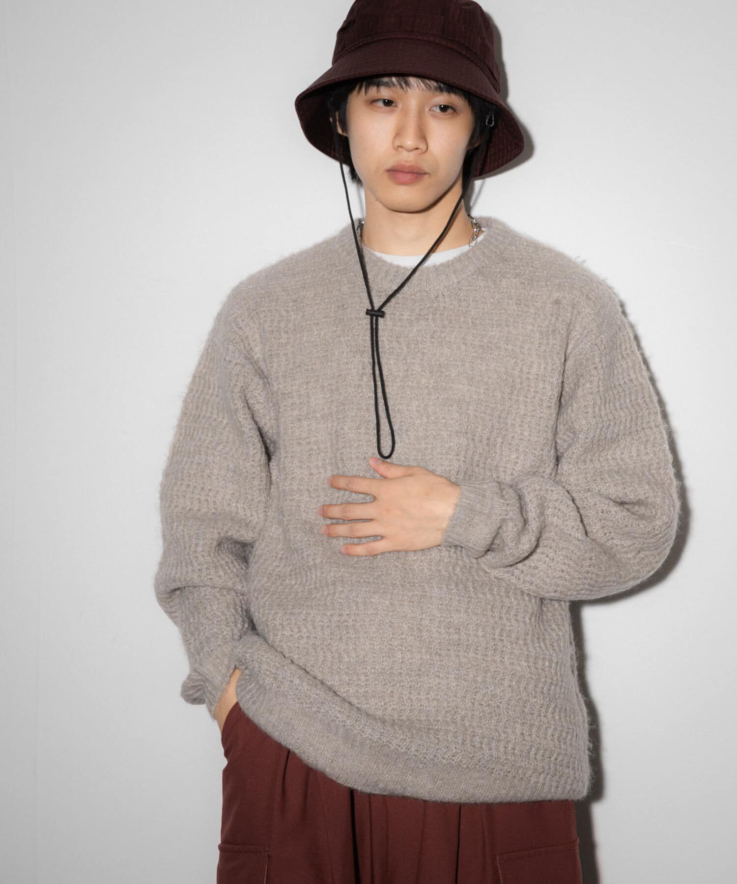 SENSE OF PLACE by URBAN RESEARCH「『ユニセックス』ローゲージカラーニット」|ニット・セーター|