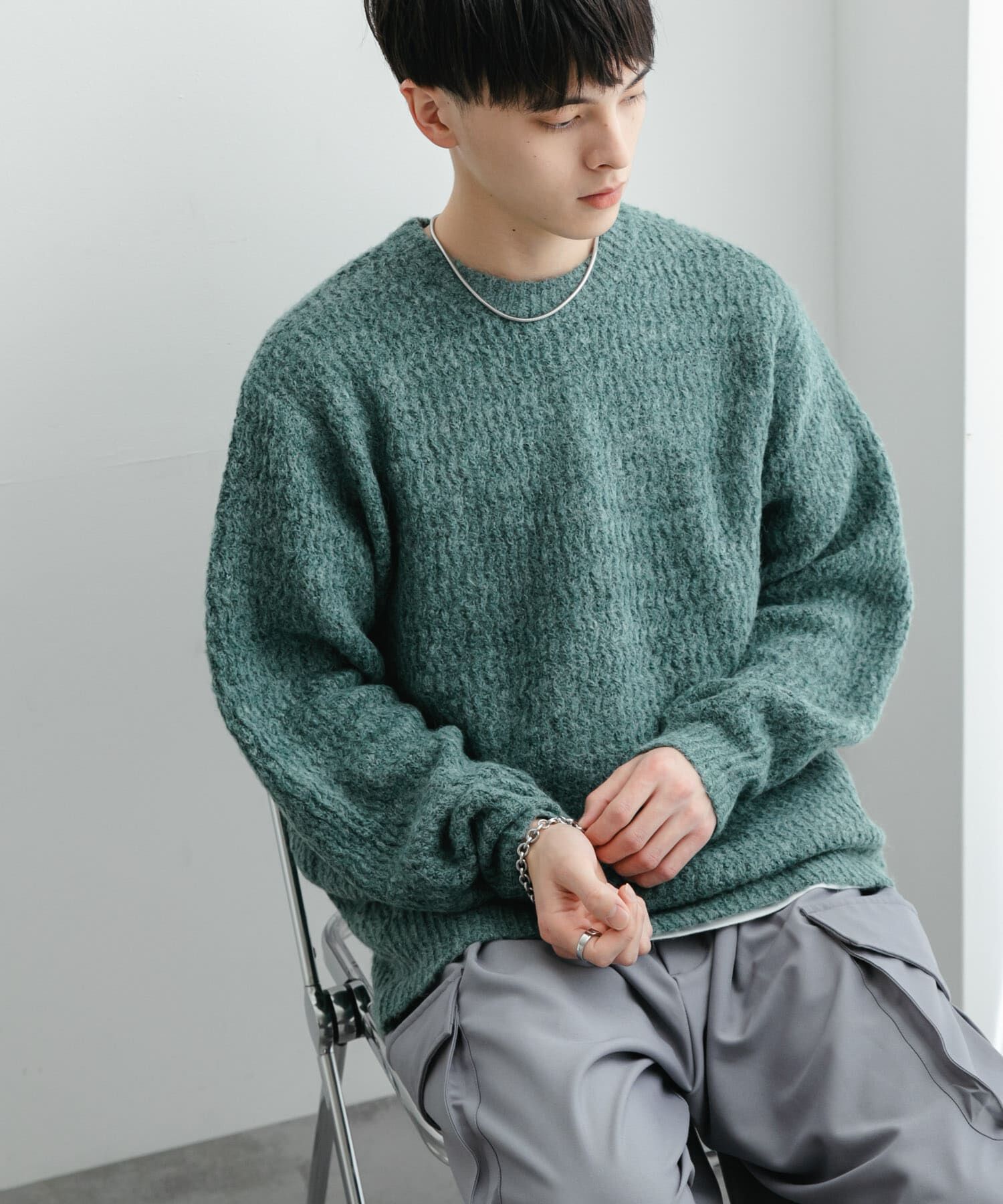 SENSE OF PLACE by URBAN RESEARCH「『ユニセックス』ローゲージカラーニット」|ニット・セーター|