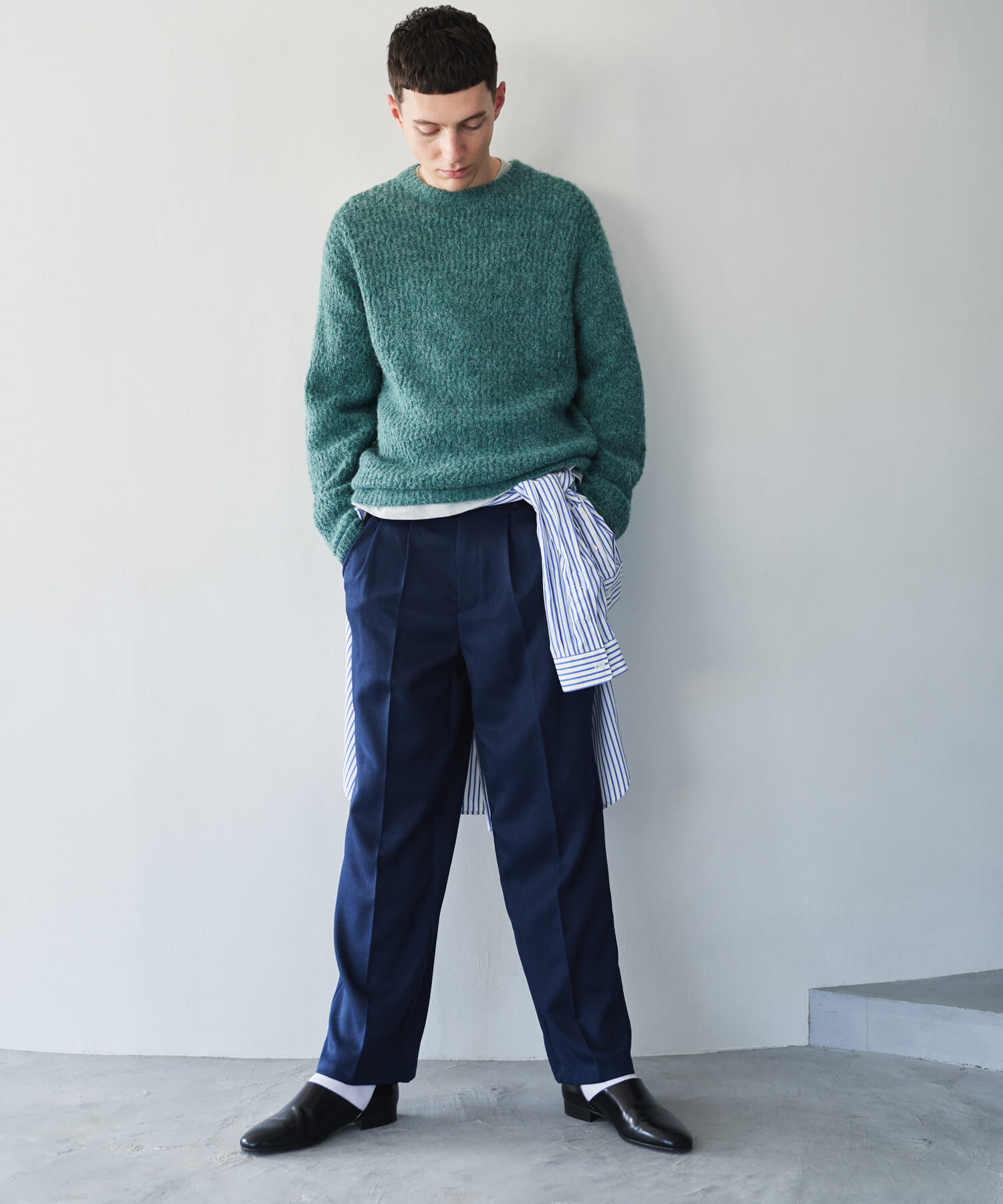 SENSE OF PLACE by URBAN RESEARCH「『ユニセックス』ローゲージカラーニット」|ニット・セーター|