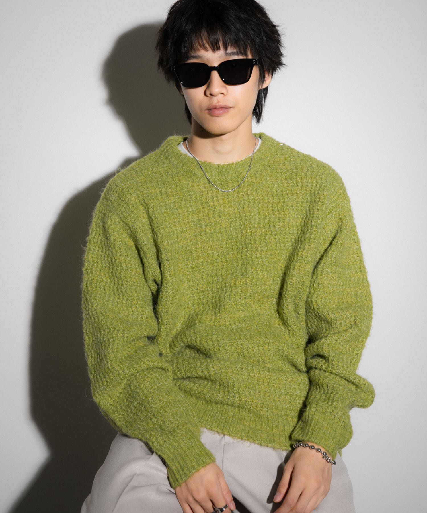 SENSE OF PLACE by URBAN RESEARCH「『ユニセックス』ローゲージカラーニット」|ニット・セーター|