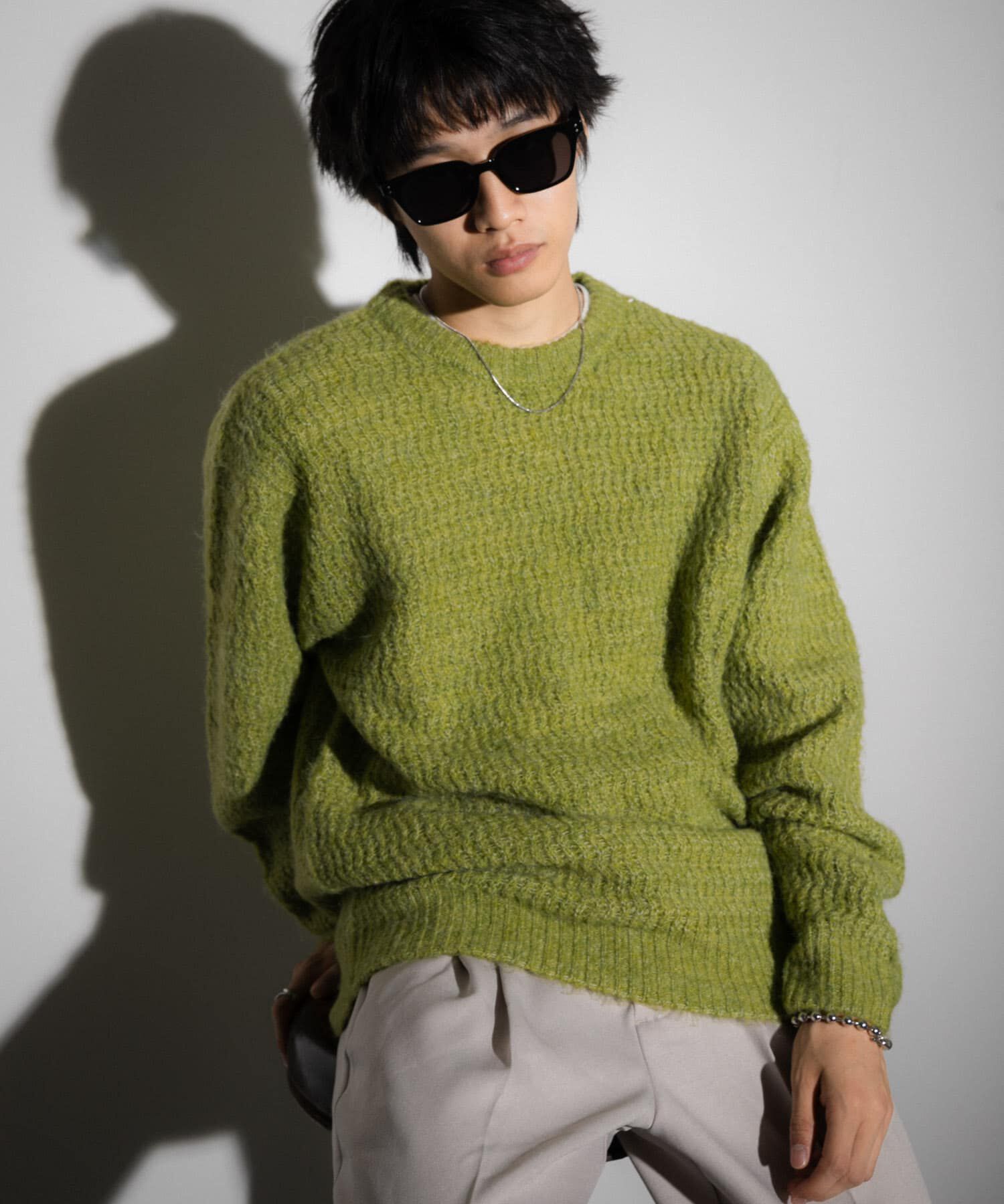 SENSE OF PLACE by URBAN RESEARCH「『ユニセックス』ローゲージカラーニット」|ニット・セーター|