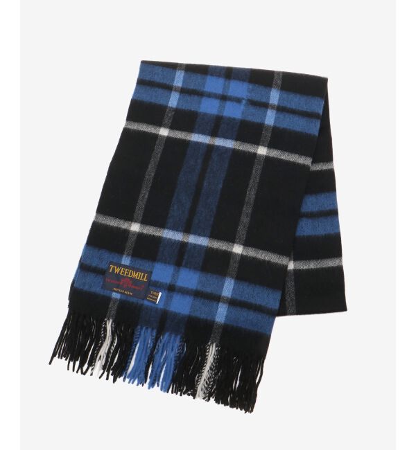  「TWEEDMILLストール」|ストール|ブルー柄