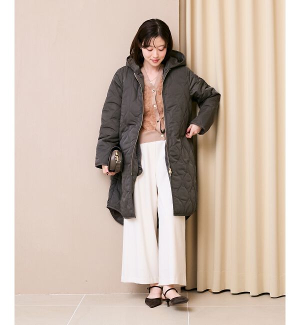  「ウールライクフロントタックワイドクロップドパンツ」|その他|