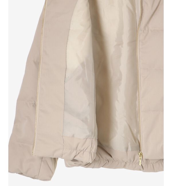  「ファーフードショートダウン」|ダウン|