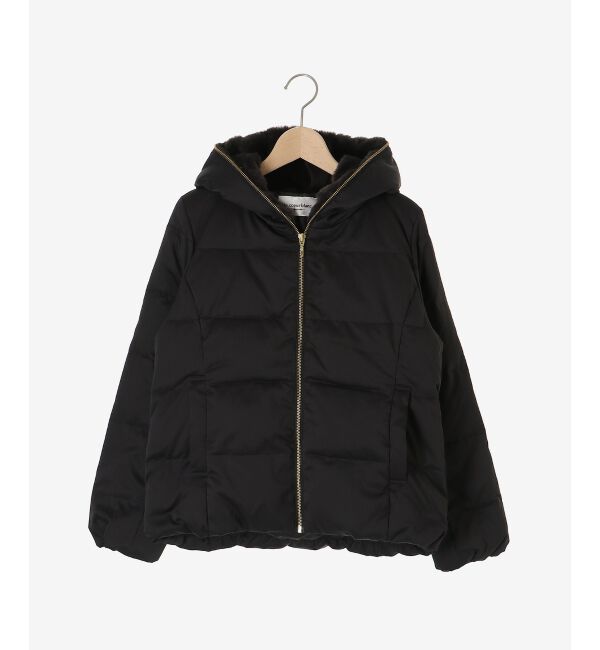  「ファーフードショートダウン」|ダウン|