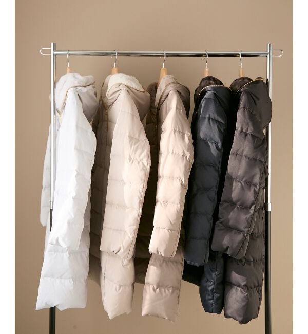  「ファーフードロングダウン」|ダウン|