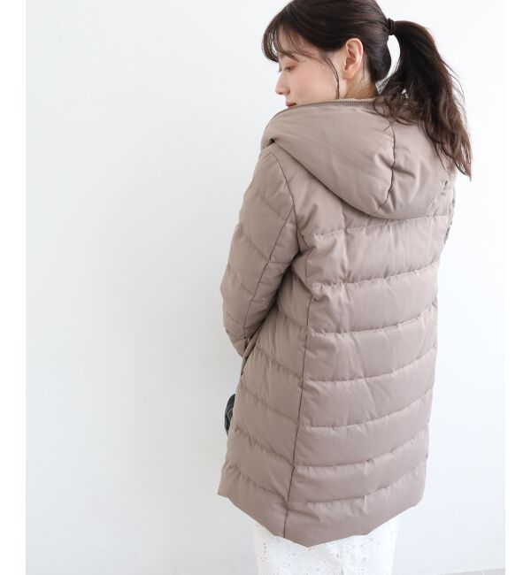  「ファーフードロングダウン」|ダウン|