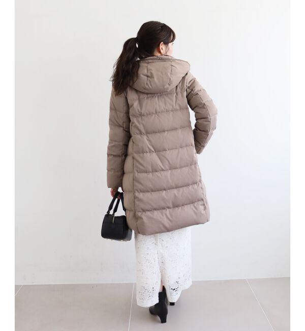  「ファーフードロングダウン」|ダウン|