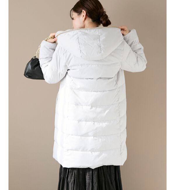  「ファーフードロングダウン」|ダウン|