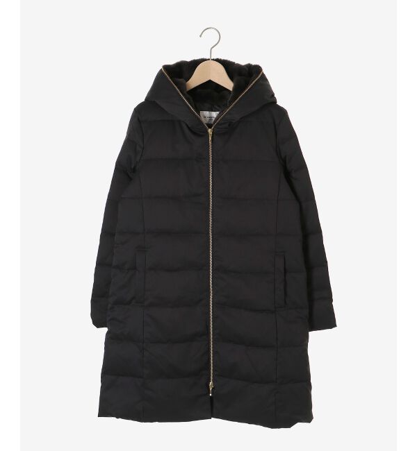  「ファーフードロングダウン」|ダウン|