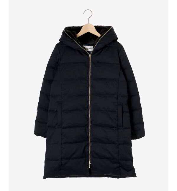  「ファーフードロングダウン」|ダウン|